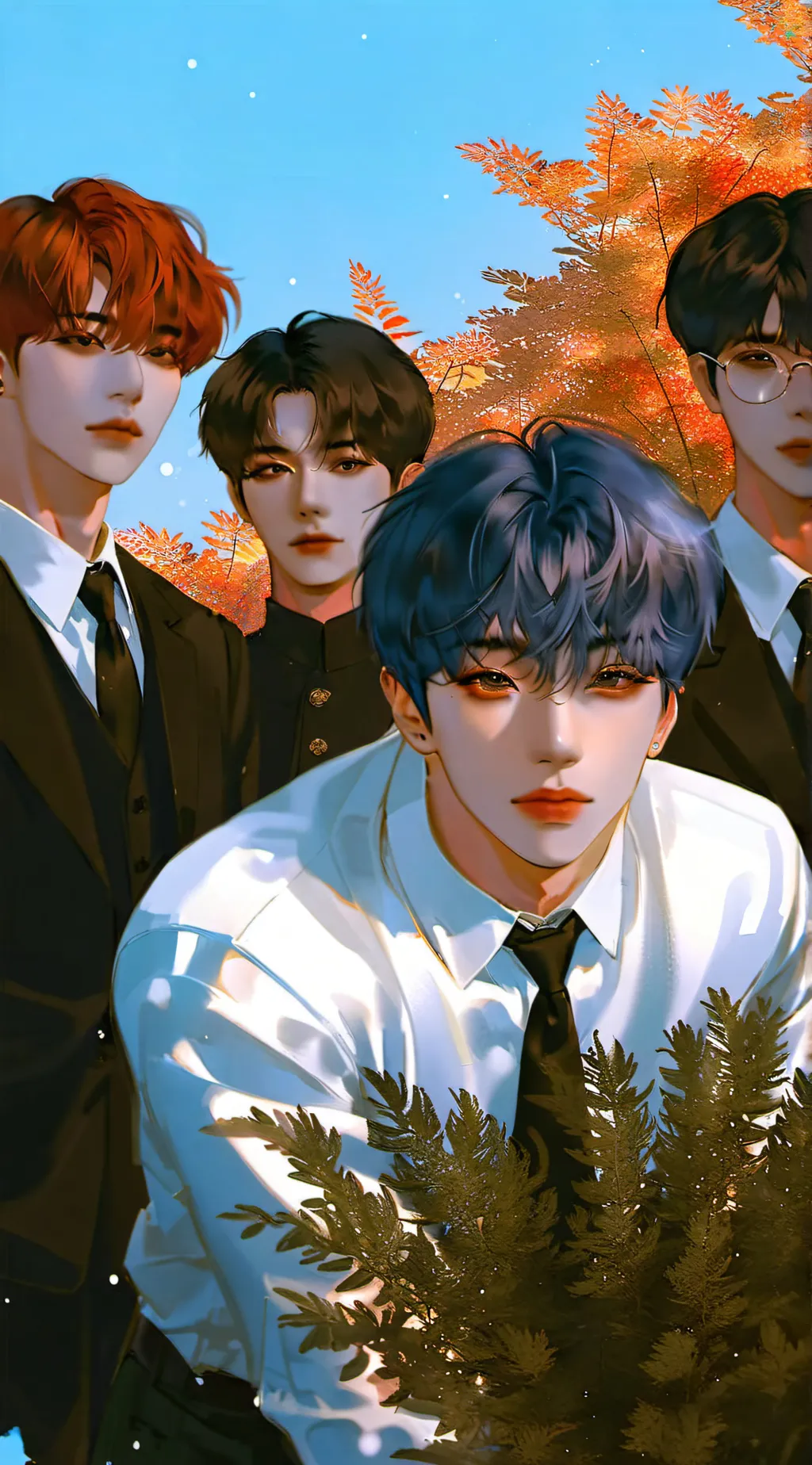 ai character: ATEEZ background