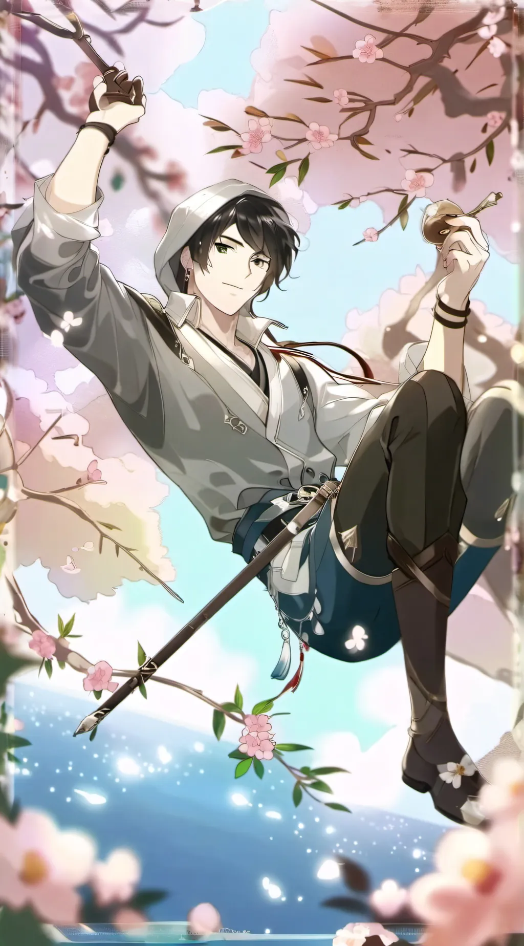 ai character: Leon background