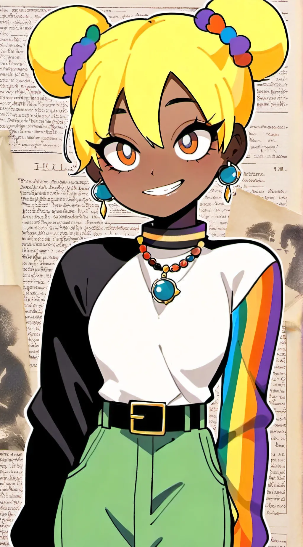 ai character: Amelia background