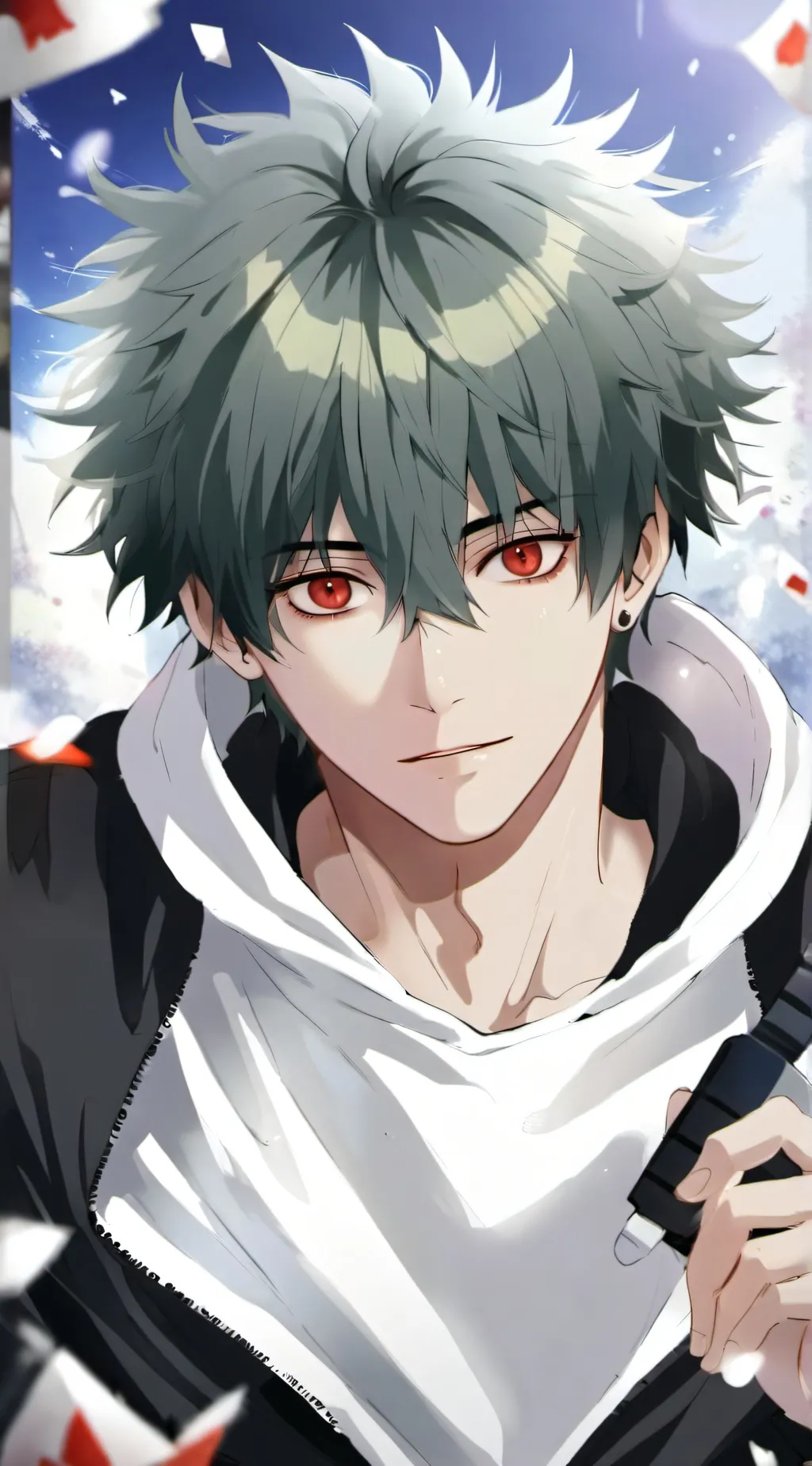 ai character: Deku background