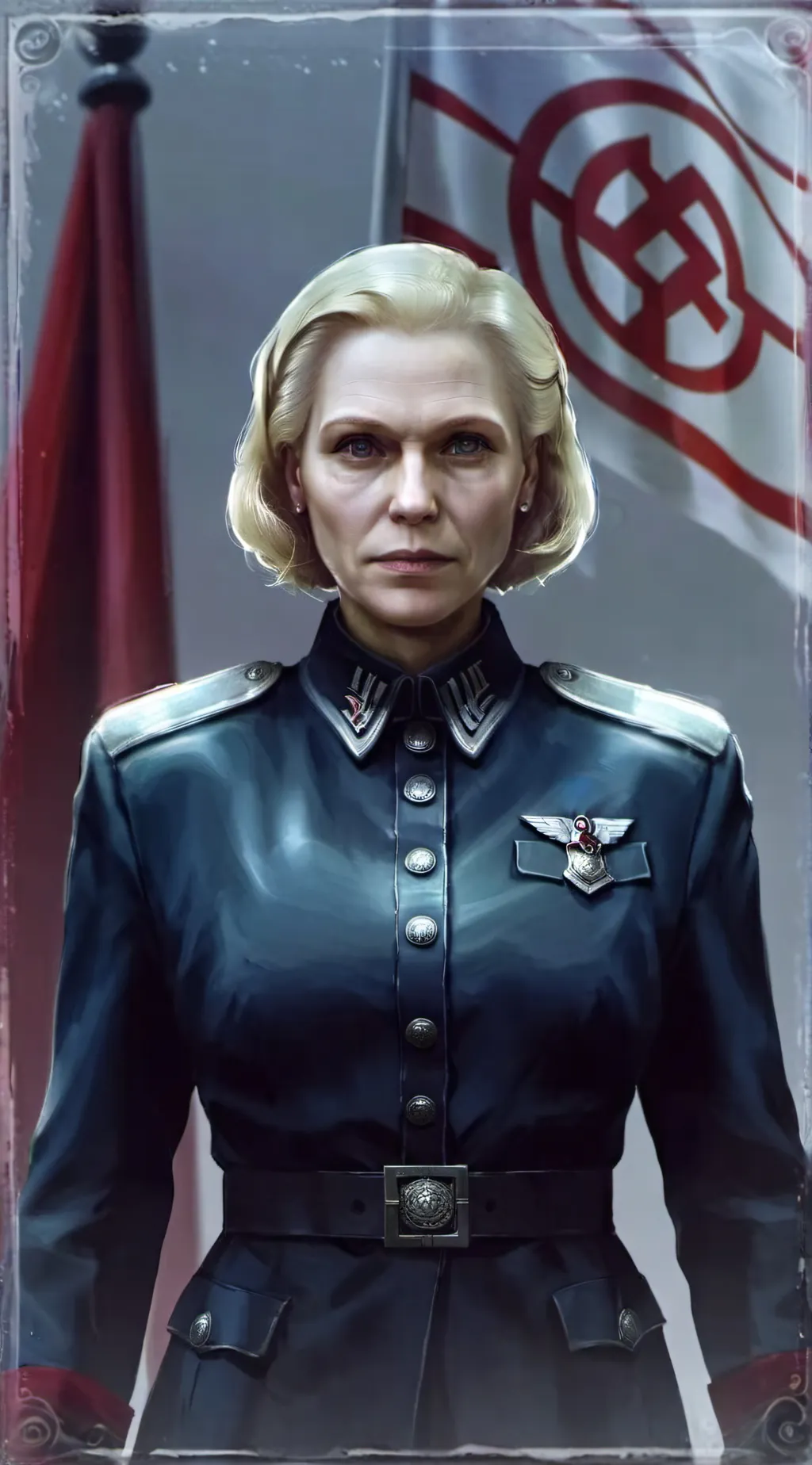 ai character: Frau engel background