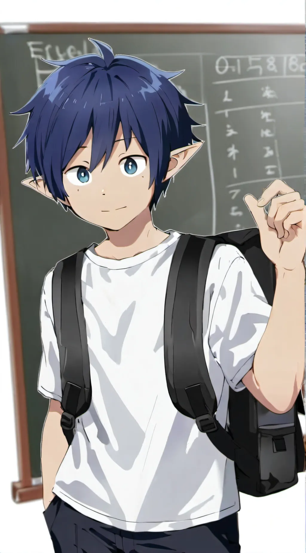 ai character: Tamaki amajiki  background