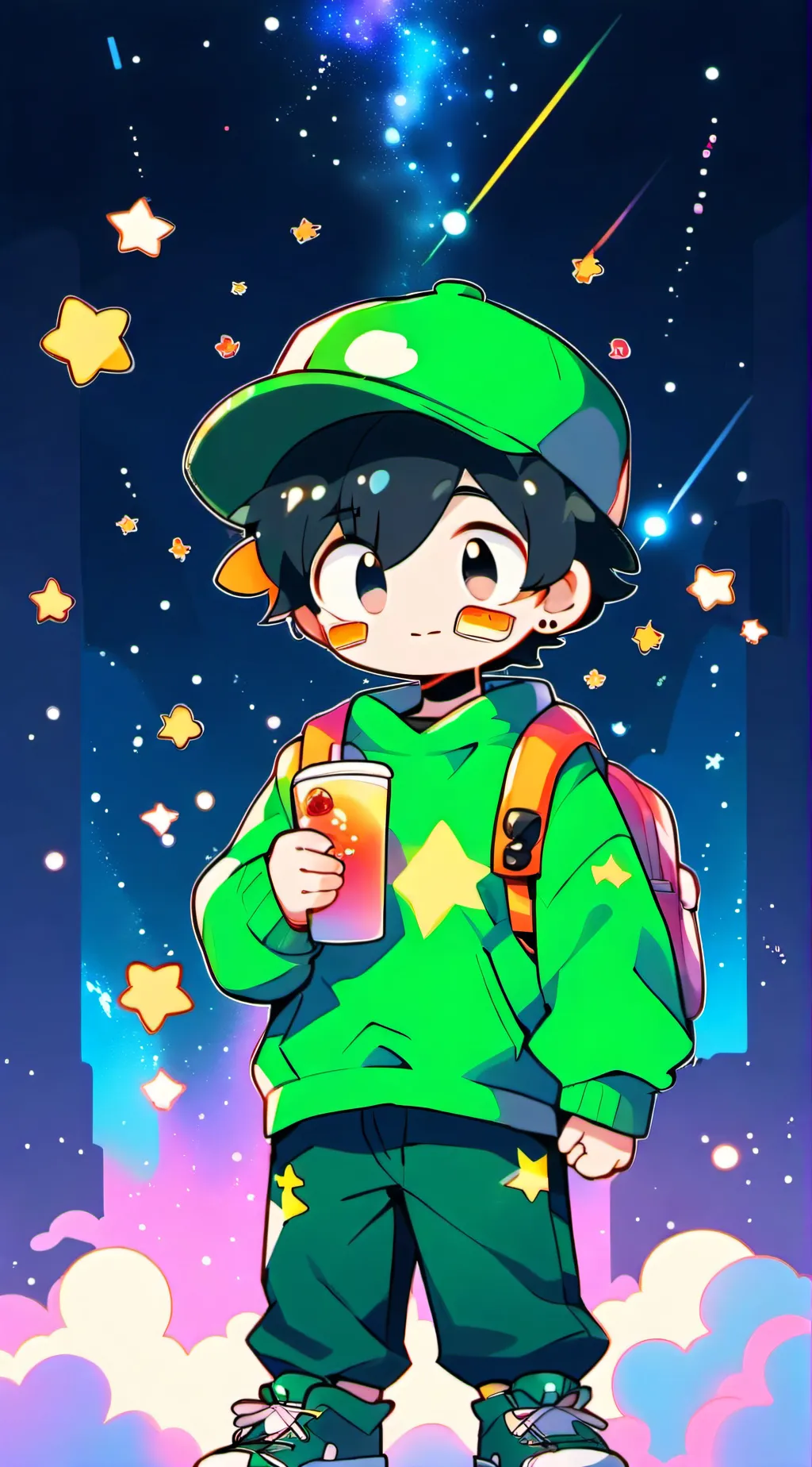 ai character: Cutest_Bandu  background