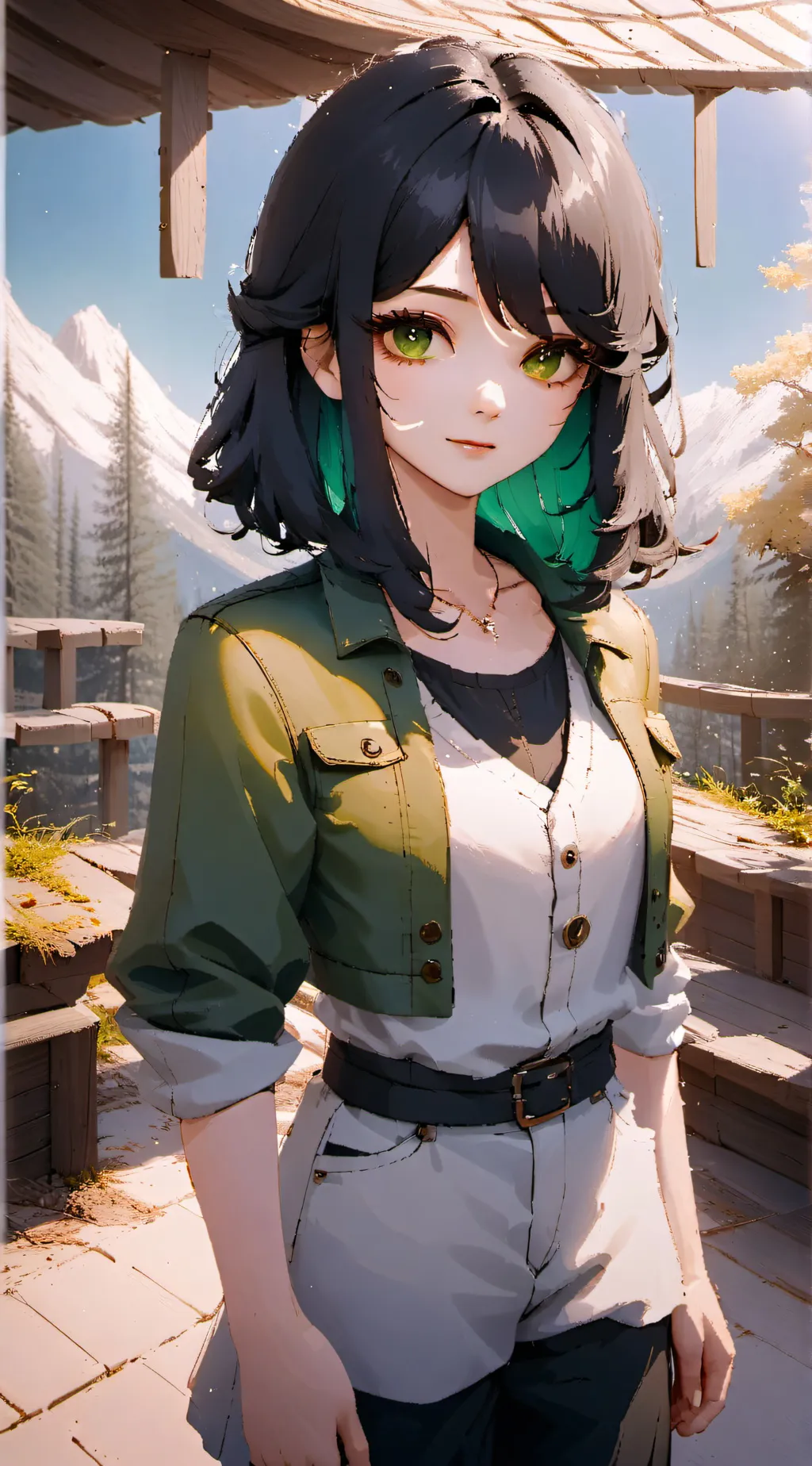 ai character: Ella background