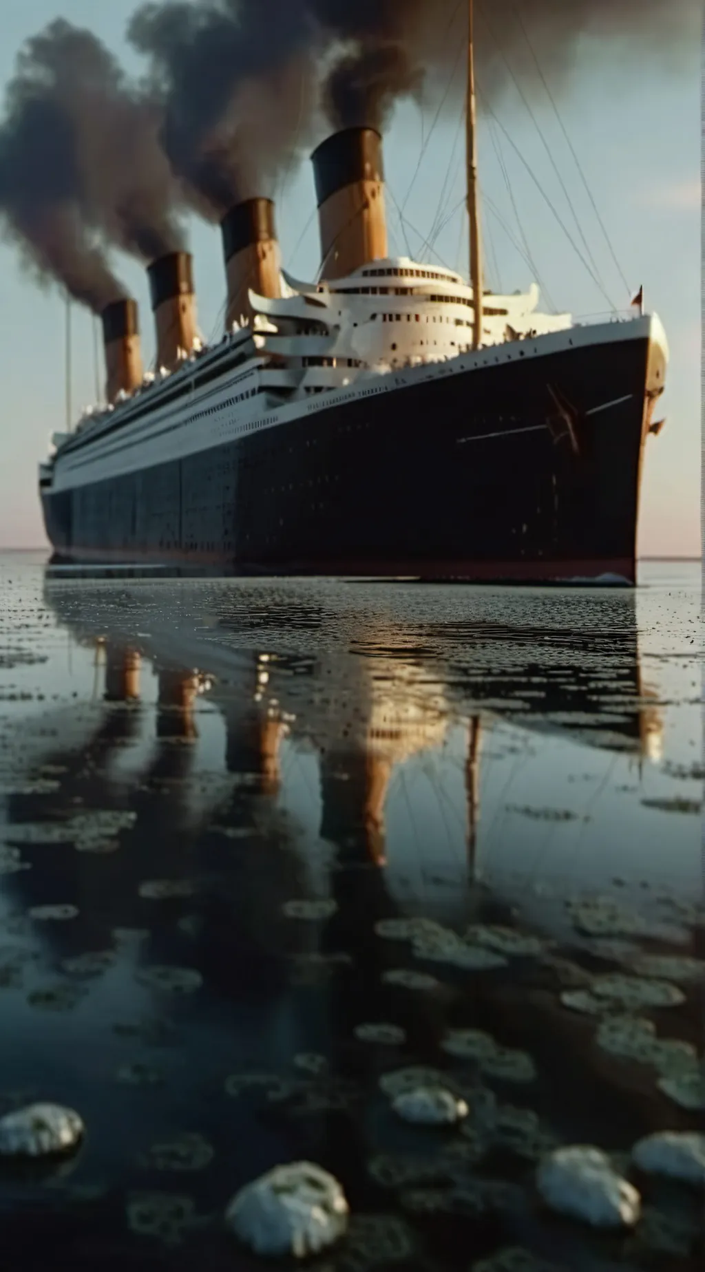 ai character: Titanic  background