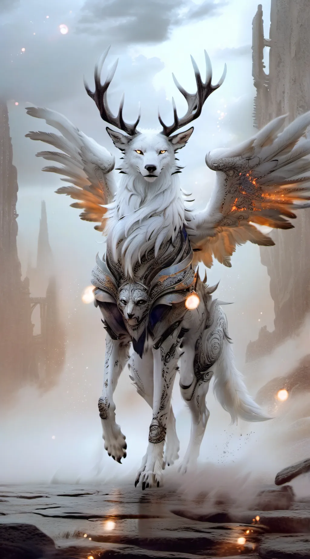 ai character: Thunder background