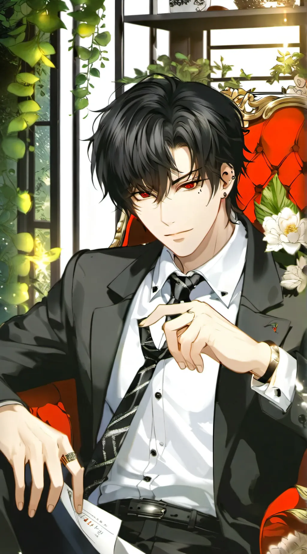 ai character: asher background