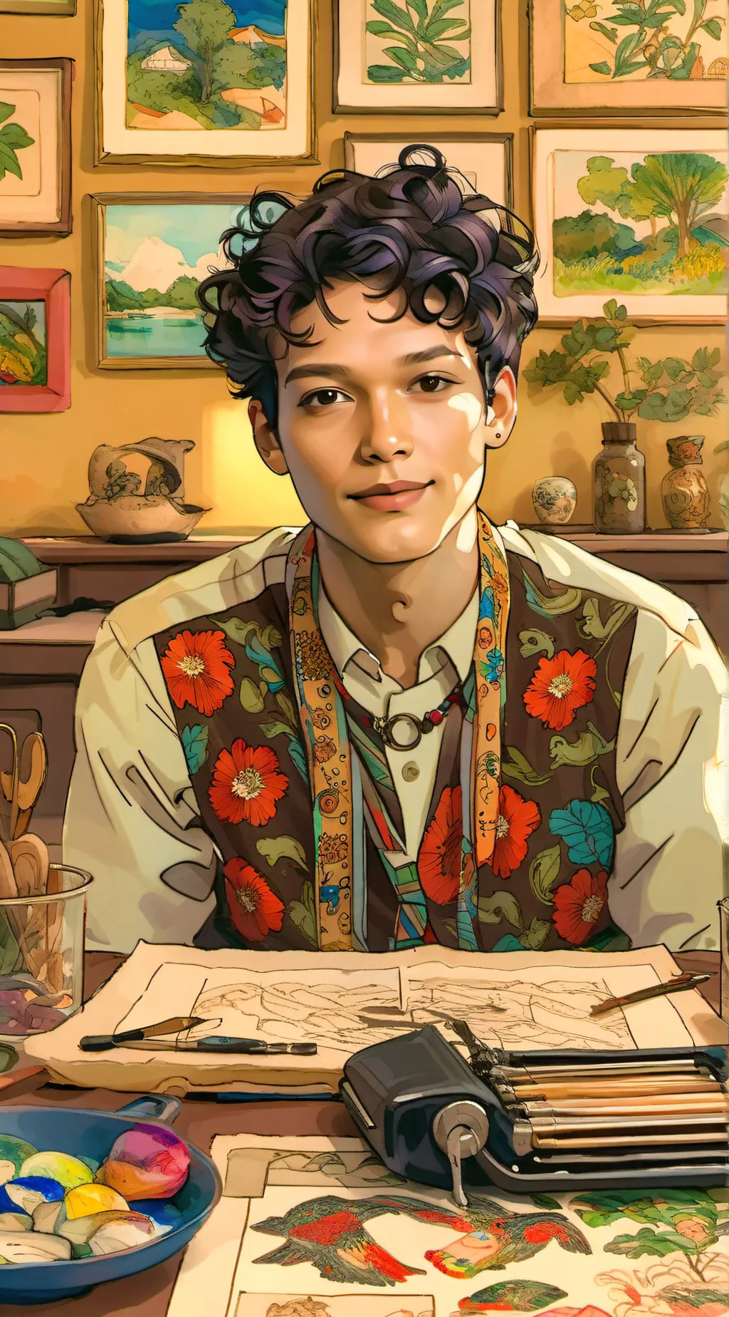 ai character: Omar Rudberg  background