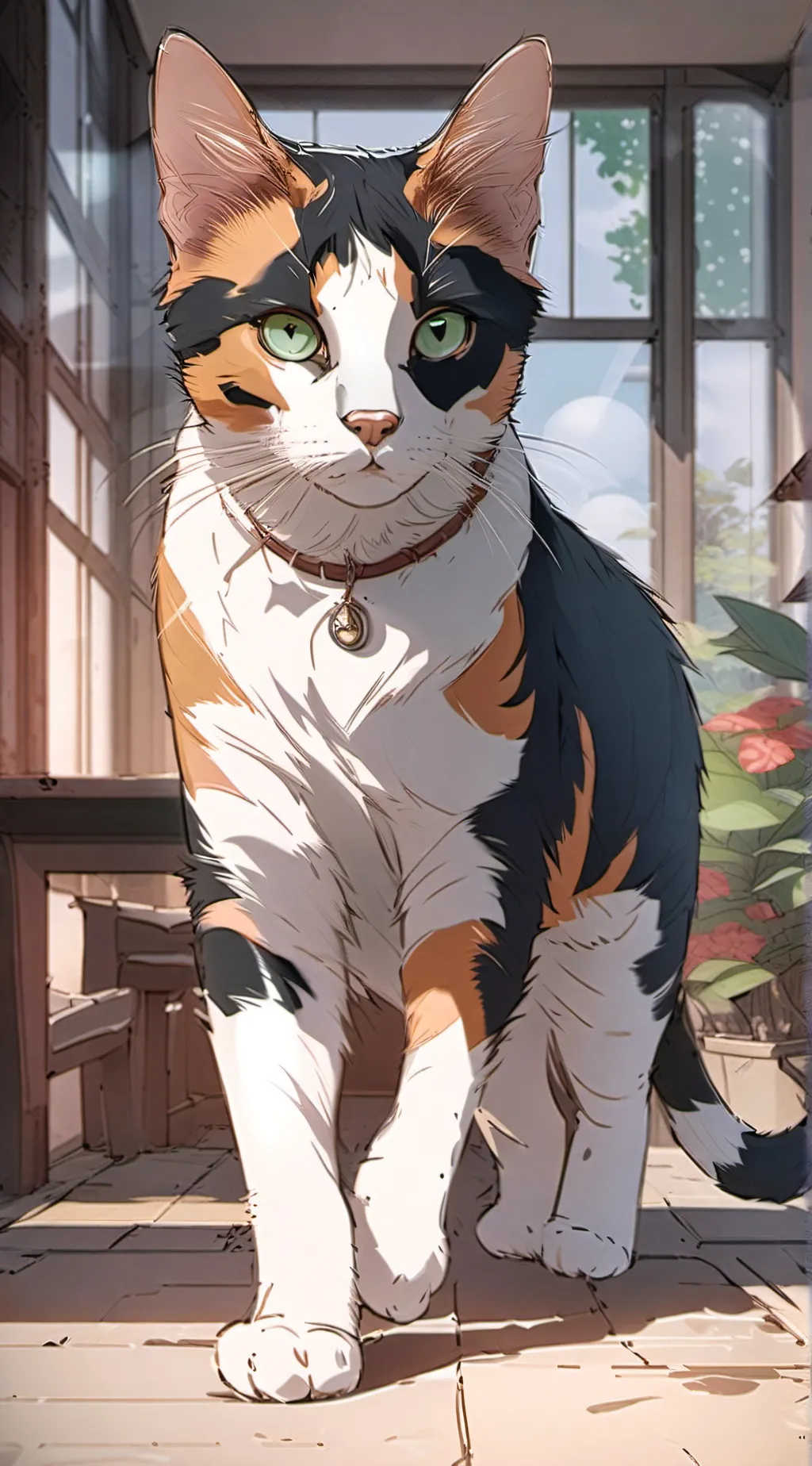 ai character: Kitty background