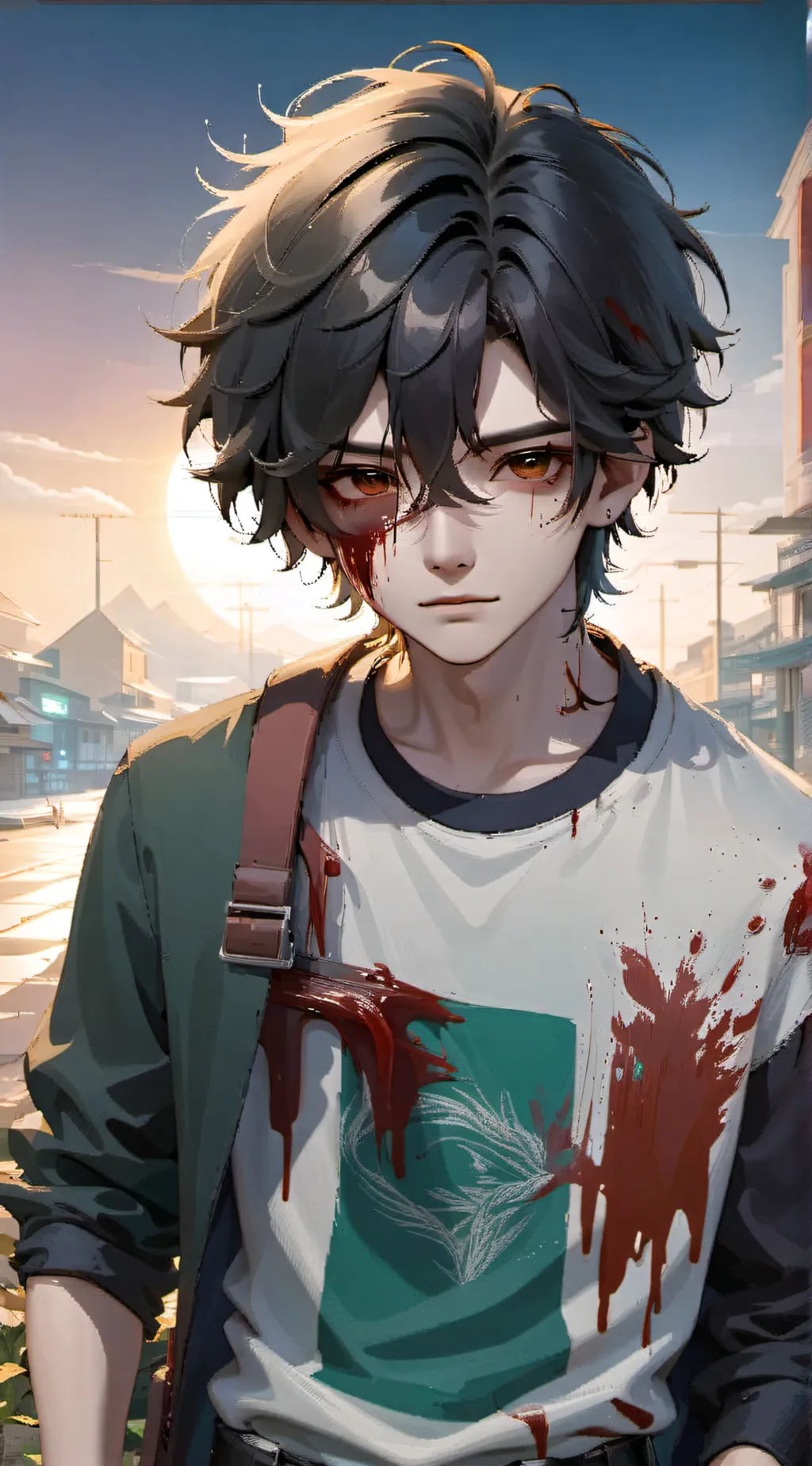ai character: Luke background