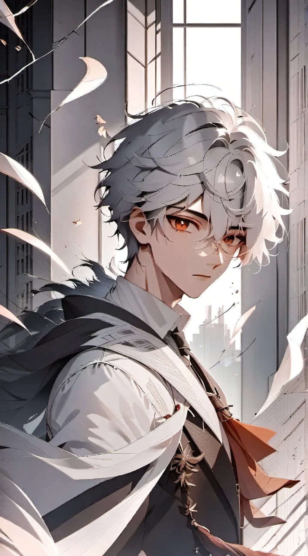 ai character: Leo background