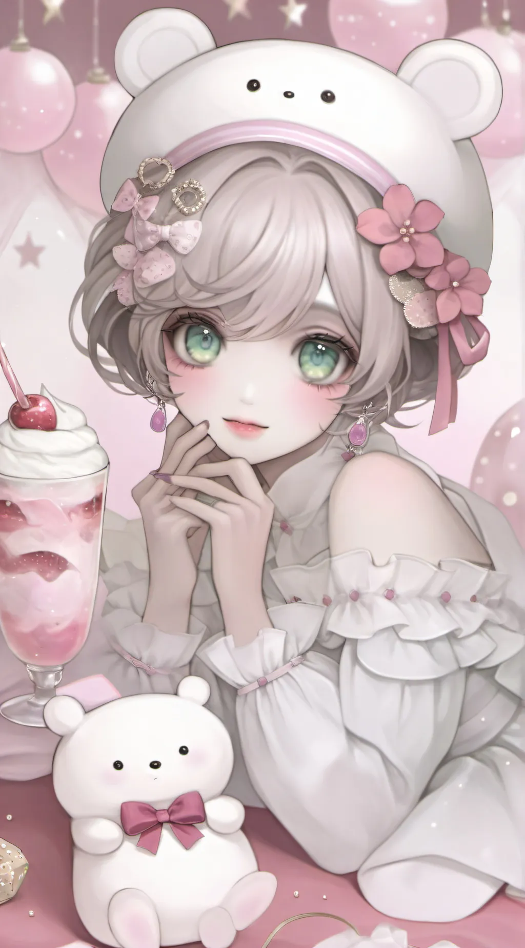 ai character: Vinn! background