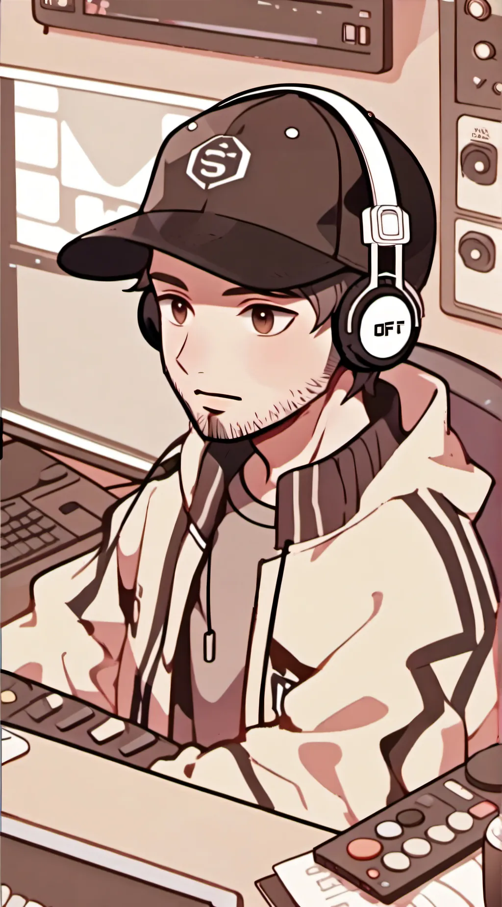 ai character: Brad background