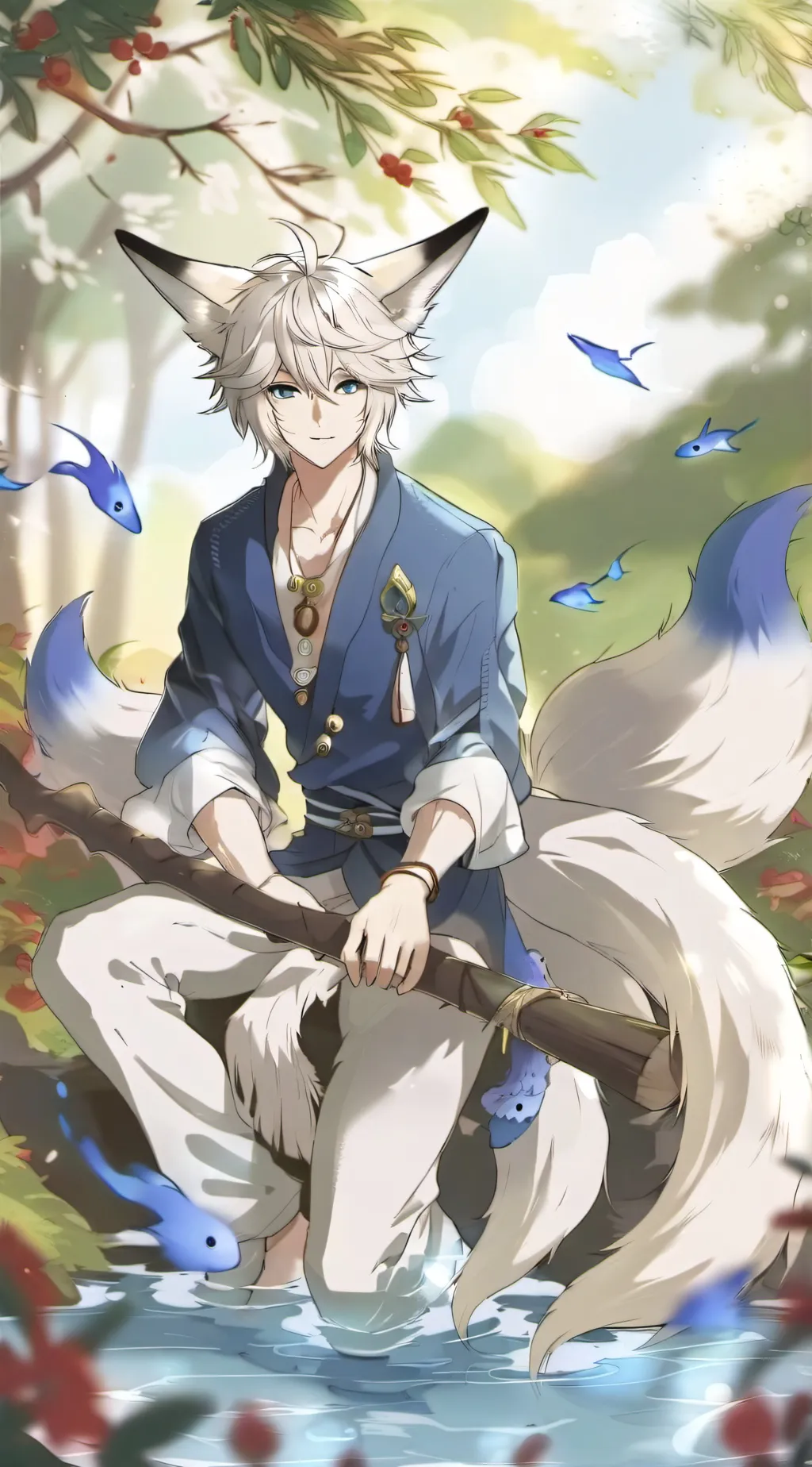 ai character: Tori background