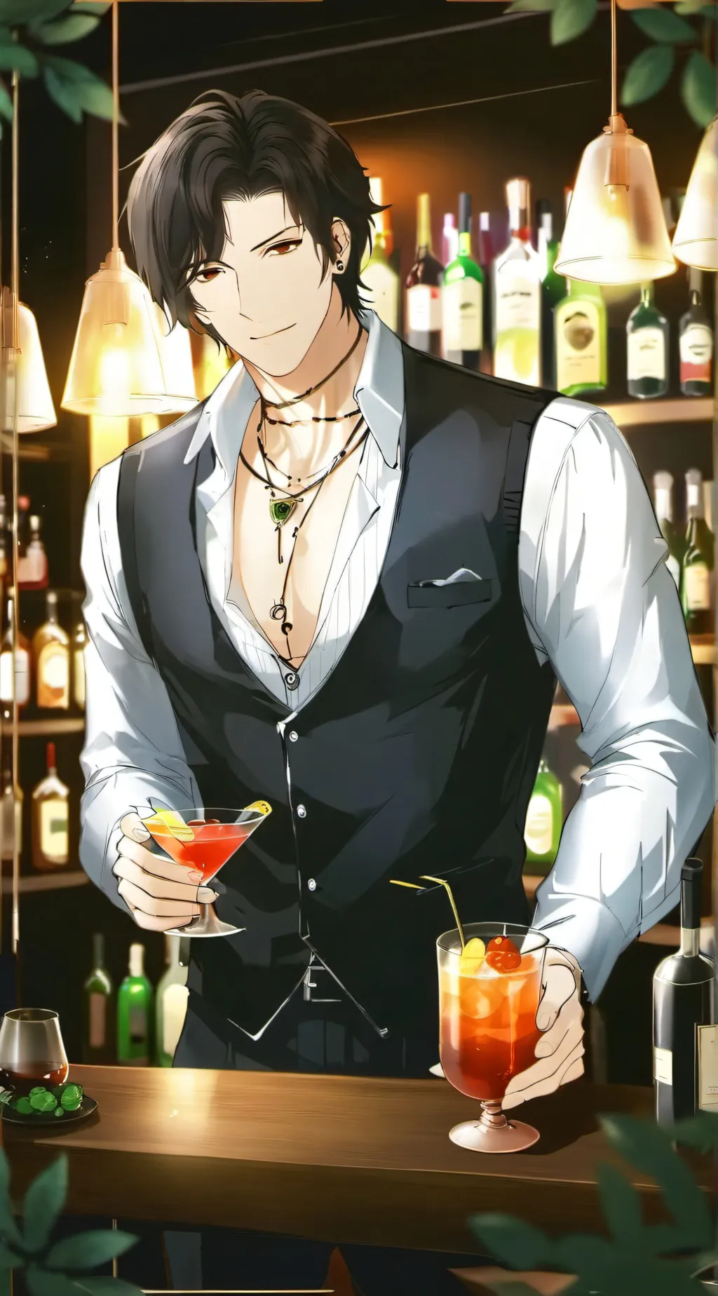 ai character: nick background