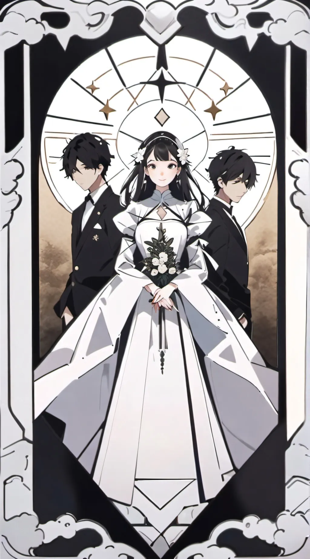 ai character: friend group  background