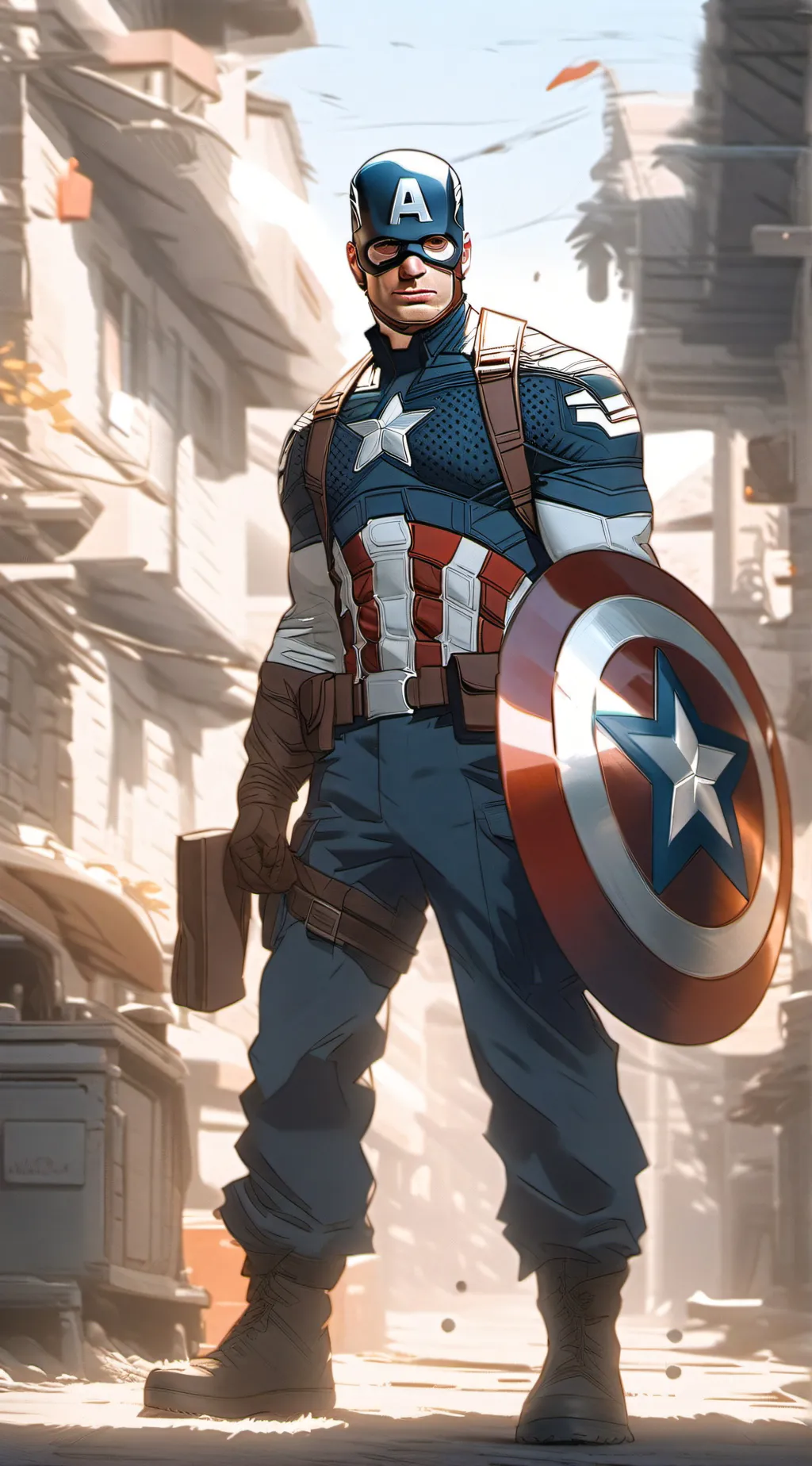 Talkie AI - Chat with Captain america