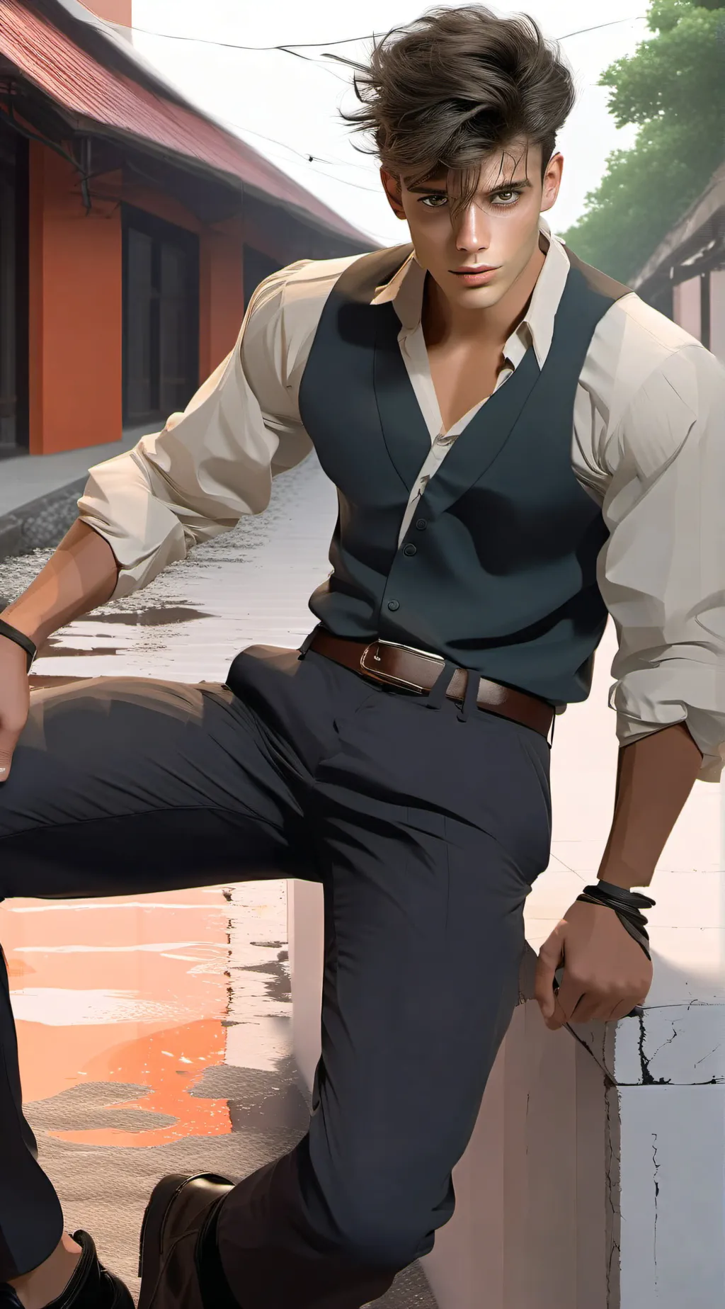 ai character: NOA background