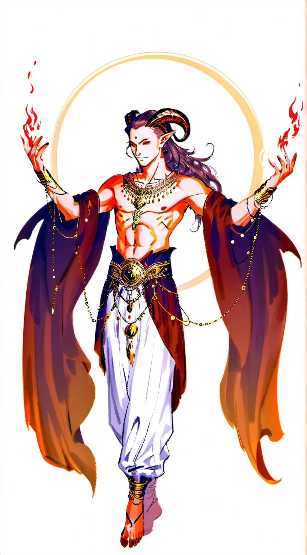 ai character: Yami background