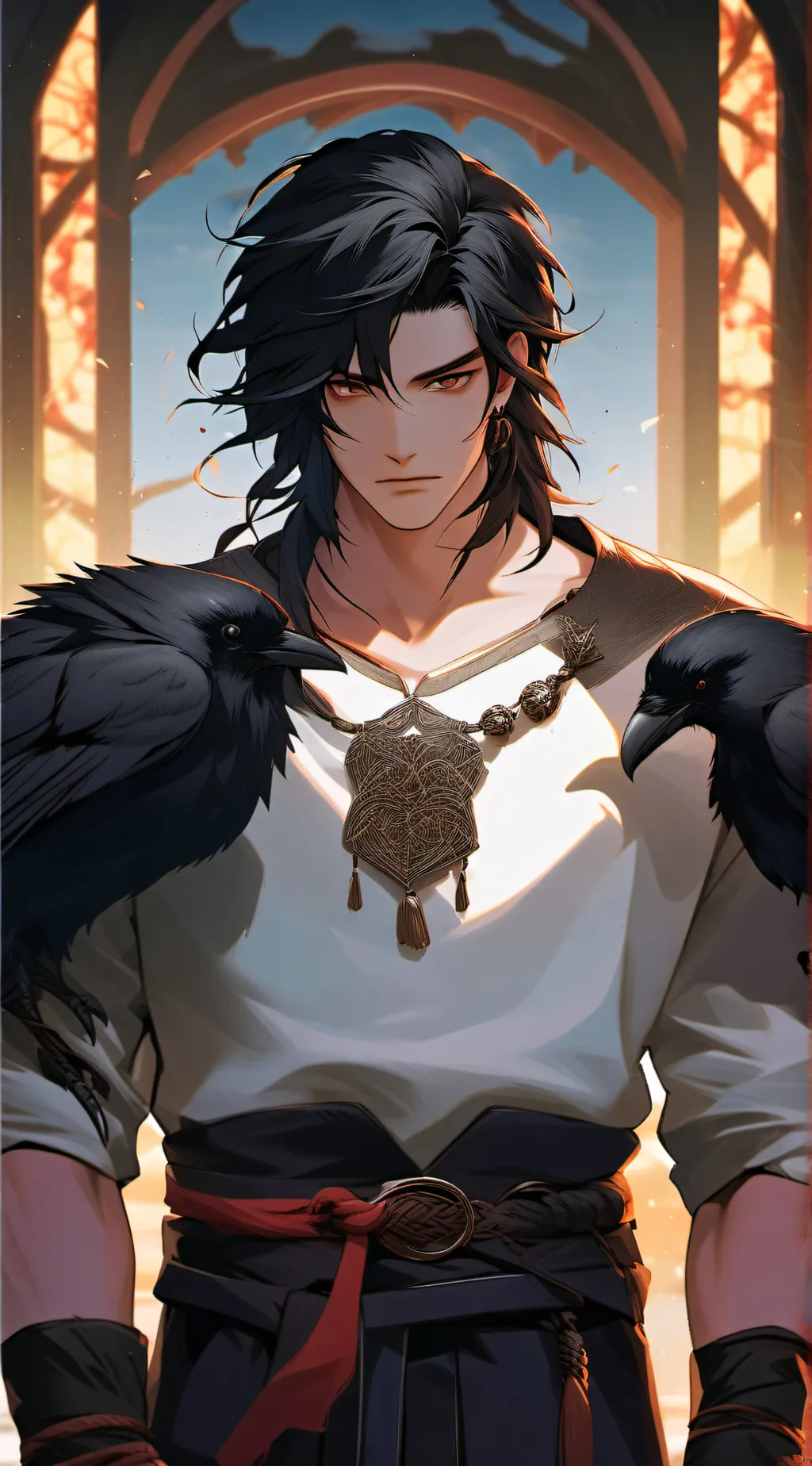 ai character: yoruko background