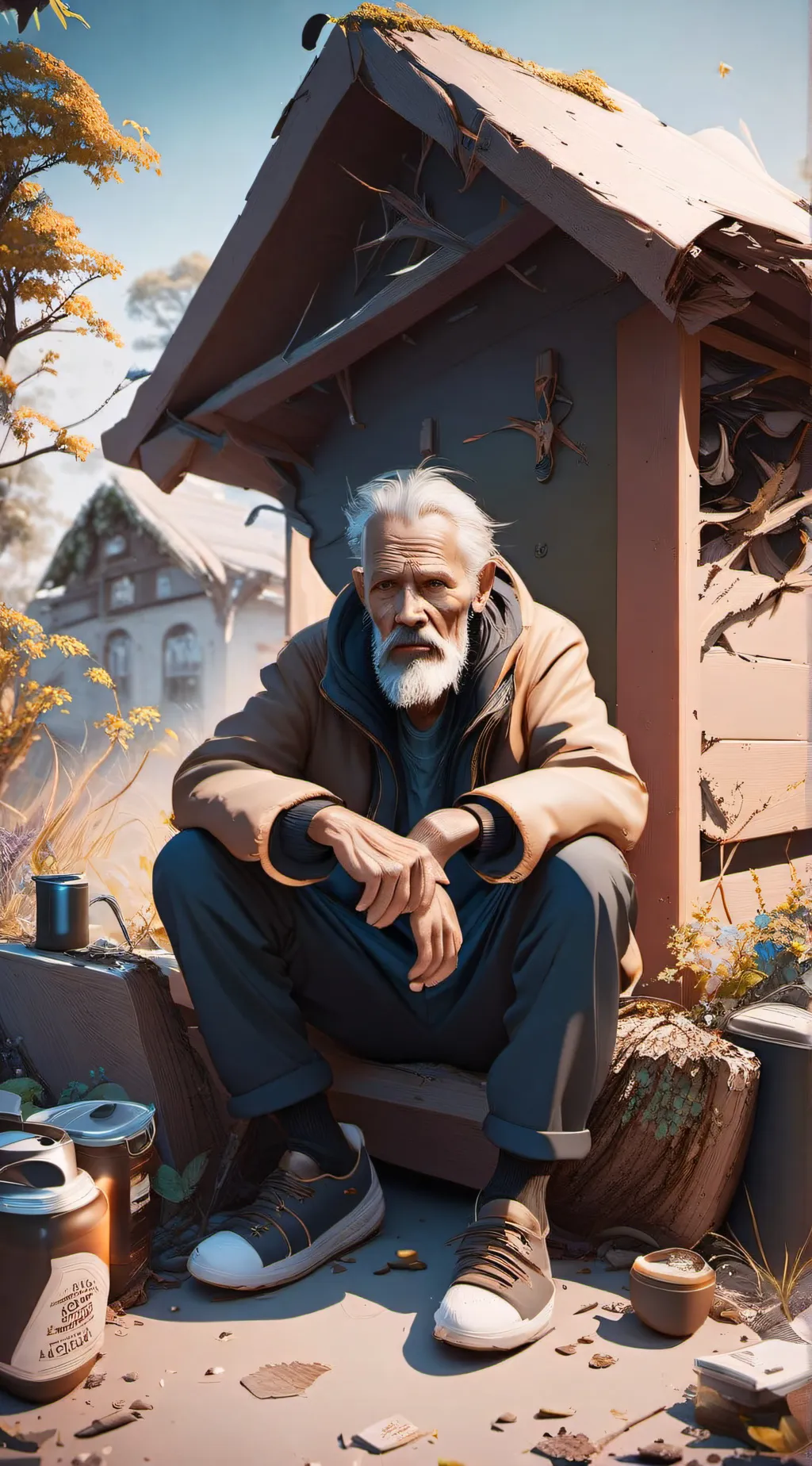 ai character: Streat performer background