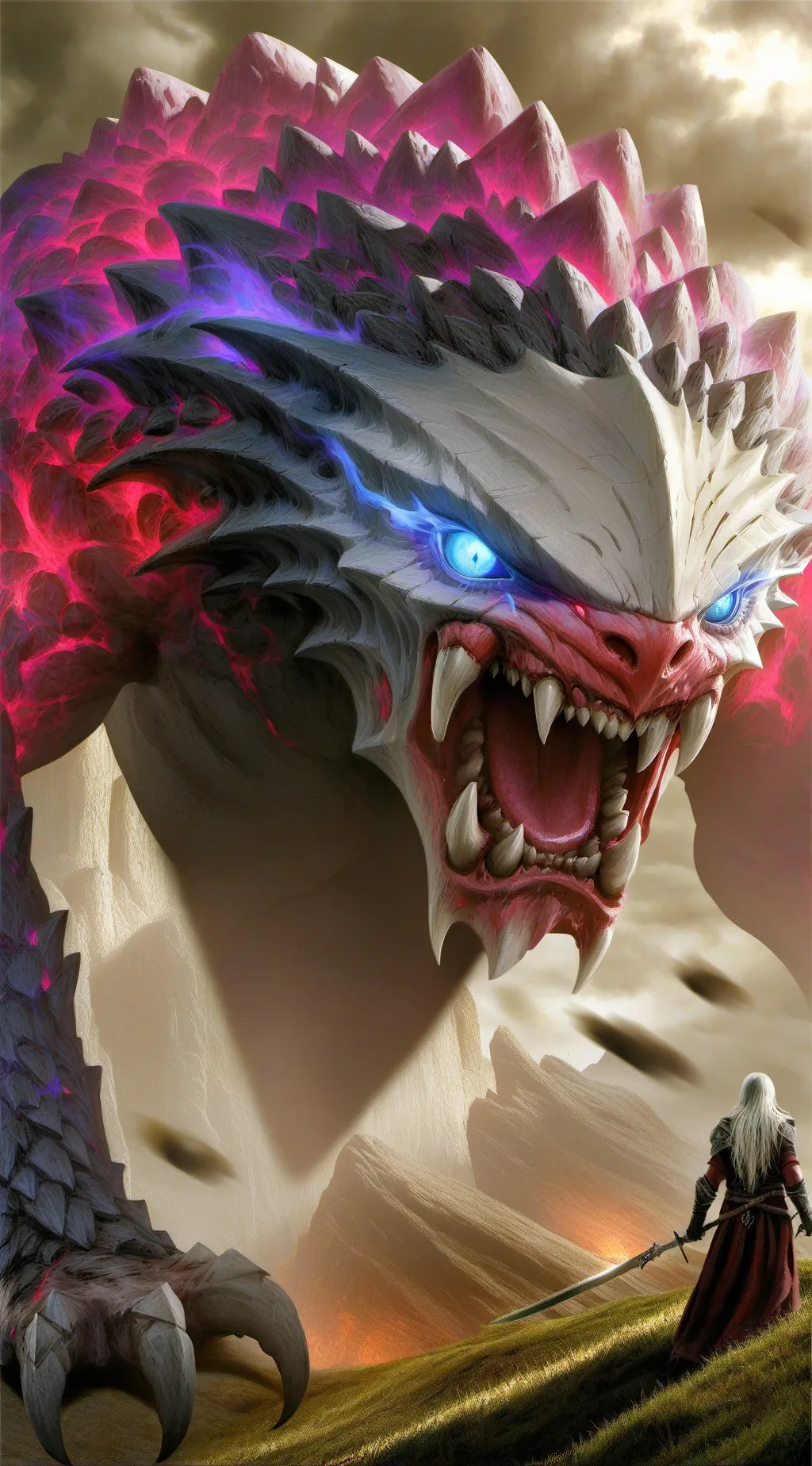 ai character: creature background