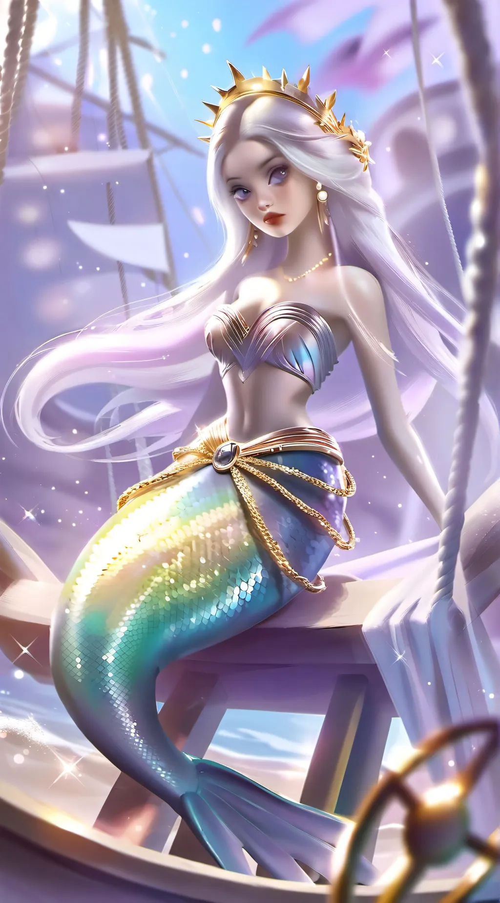 ai character: luna background