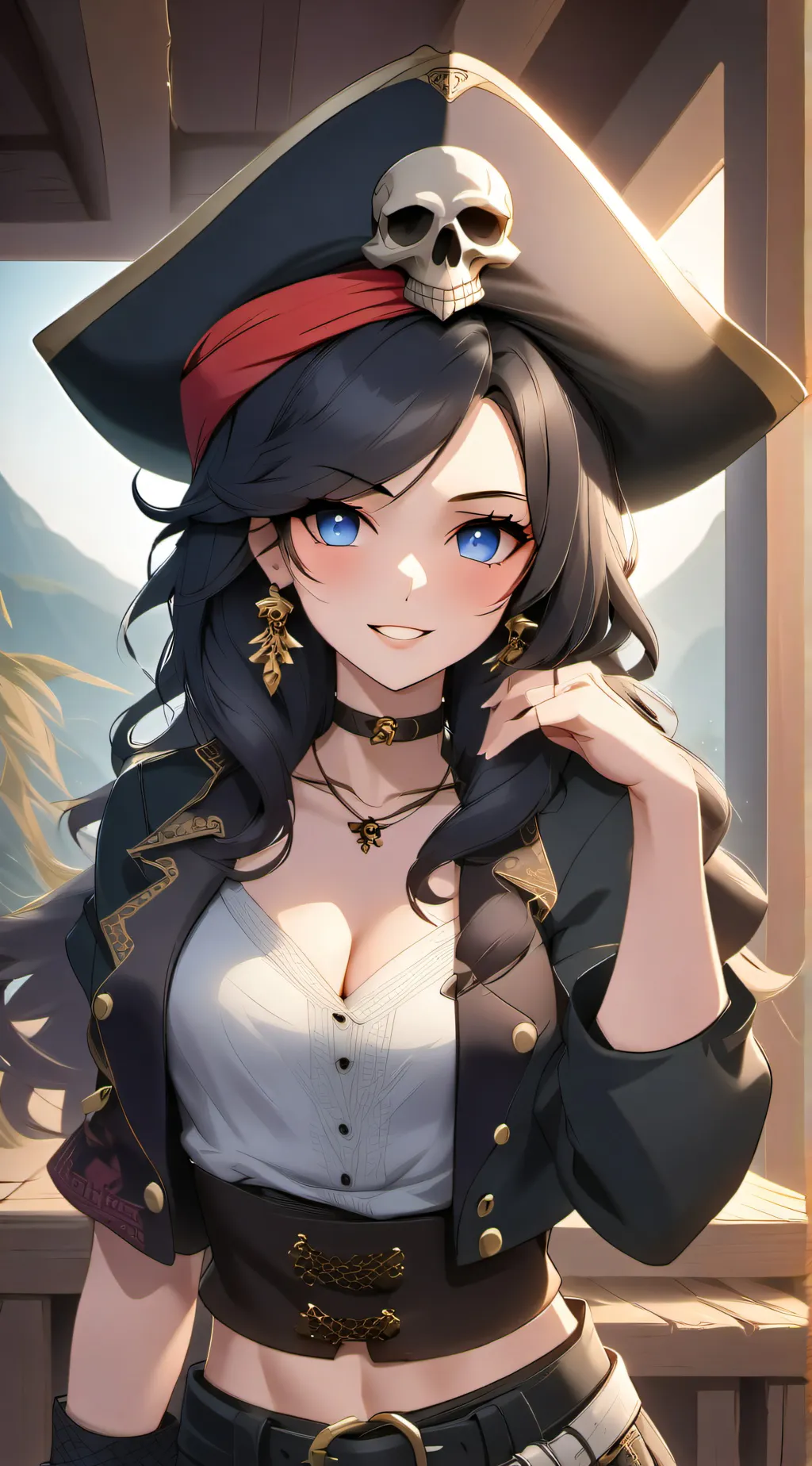 ai character: Evelyn background
