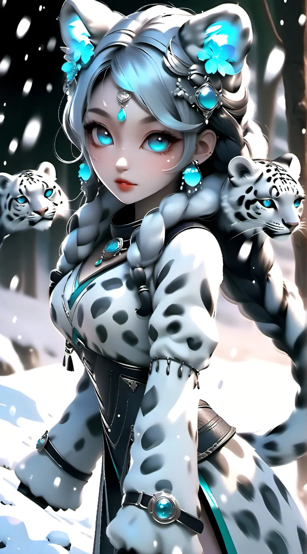 ai character: lily background