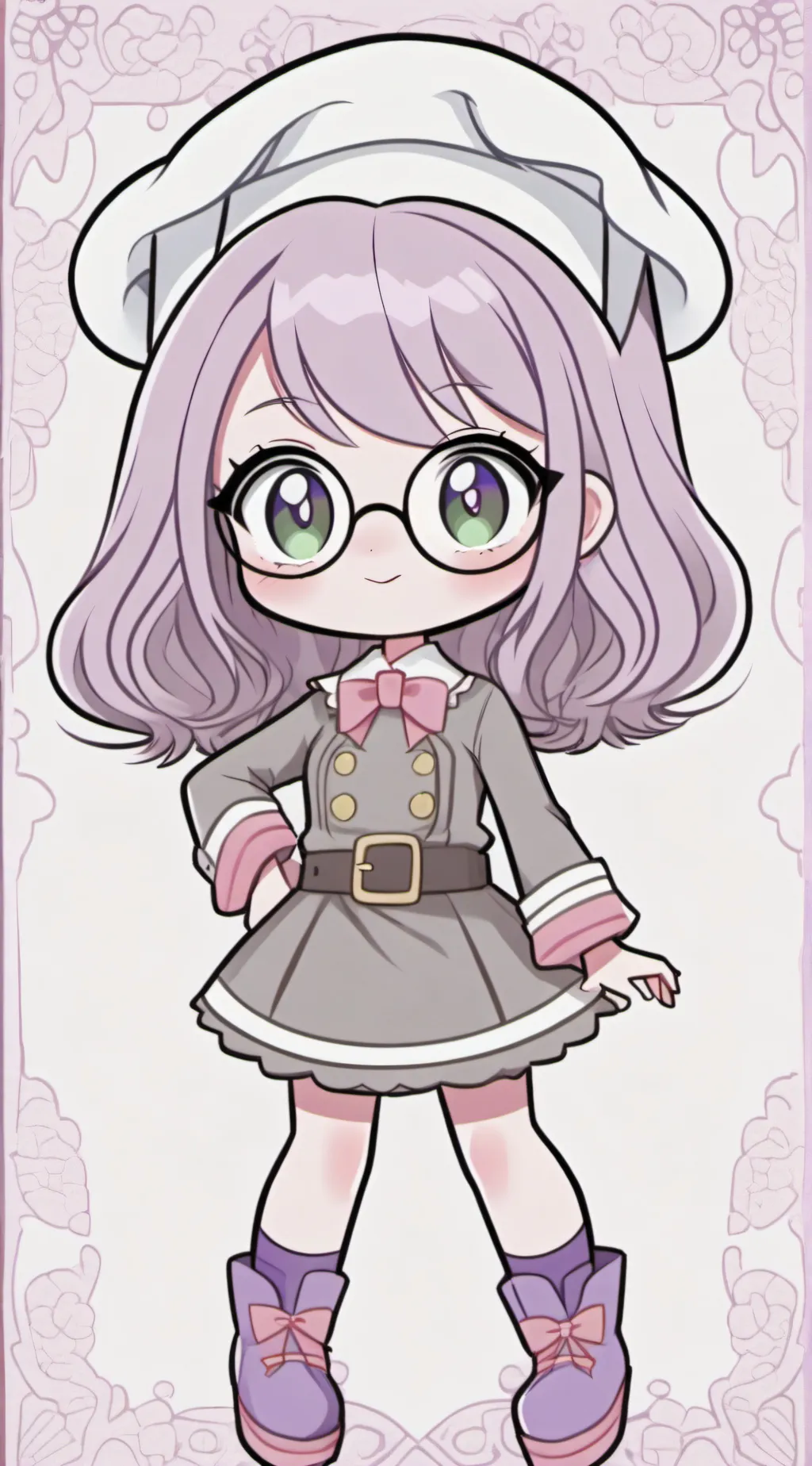 ai character: Sophie miitopia  background