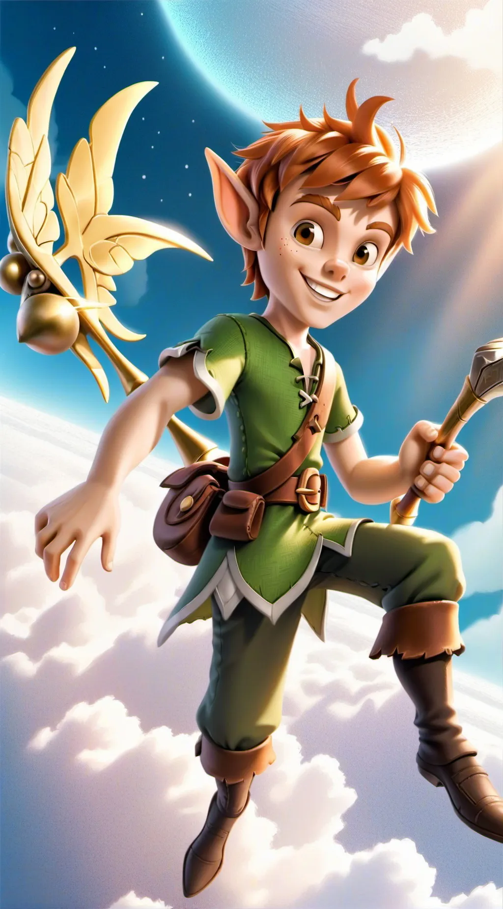 ai character: Peter Pan 2002 background