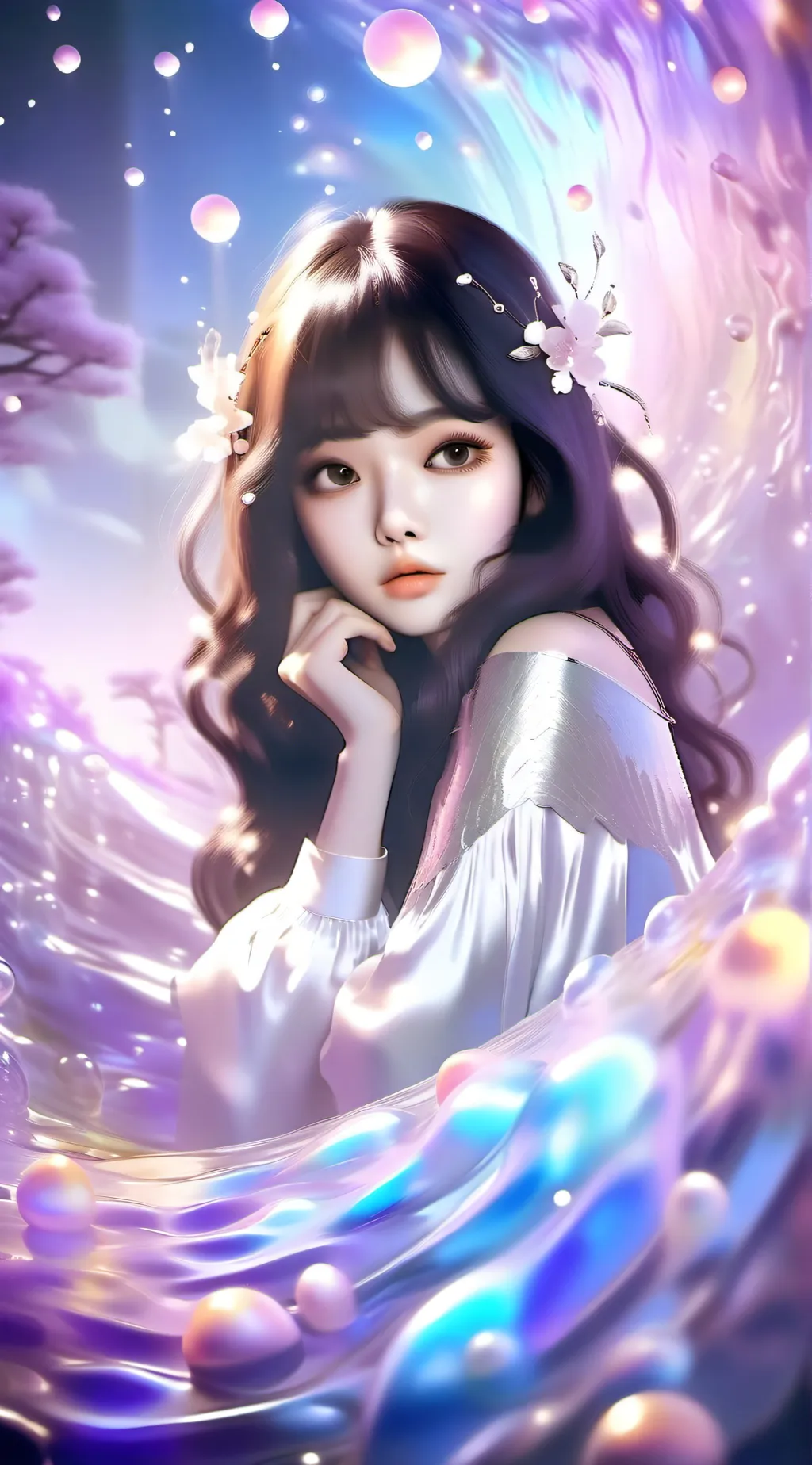 ai character: Alexandra  background