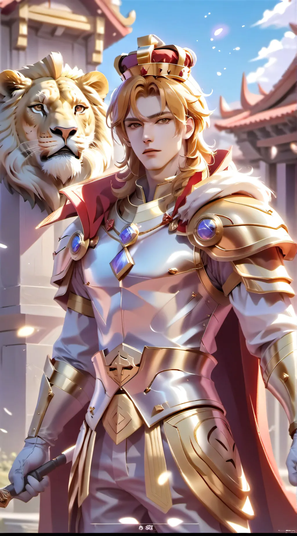 ai character: Leo background