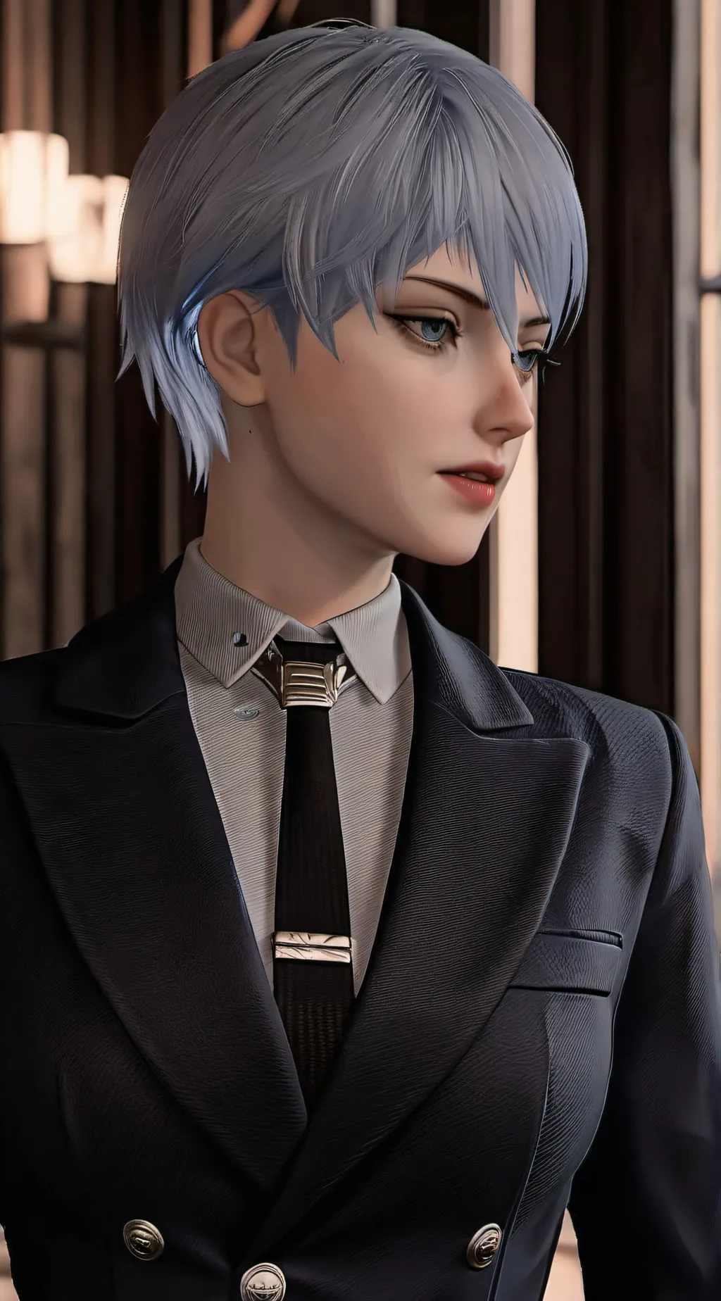ai character: Terra background