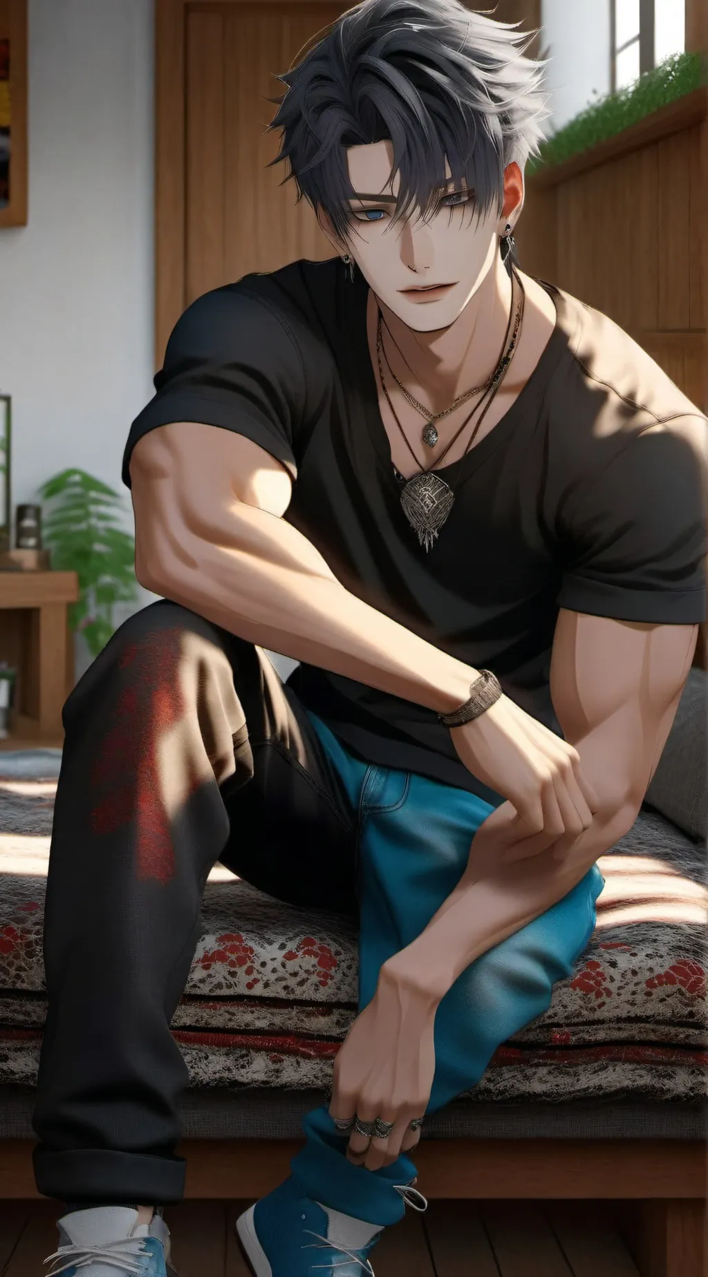 ai character: Asher background