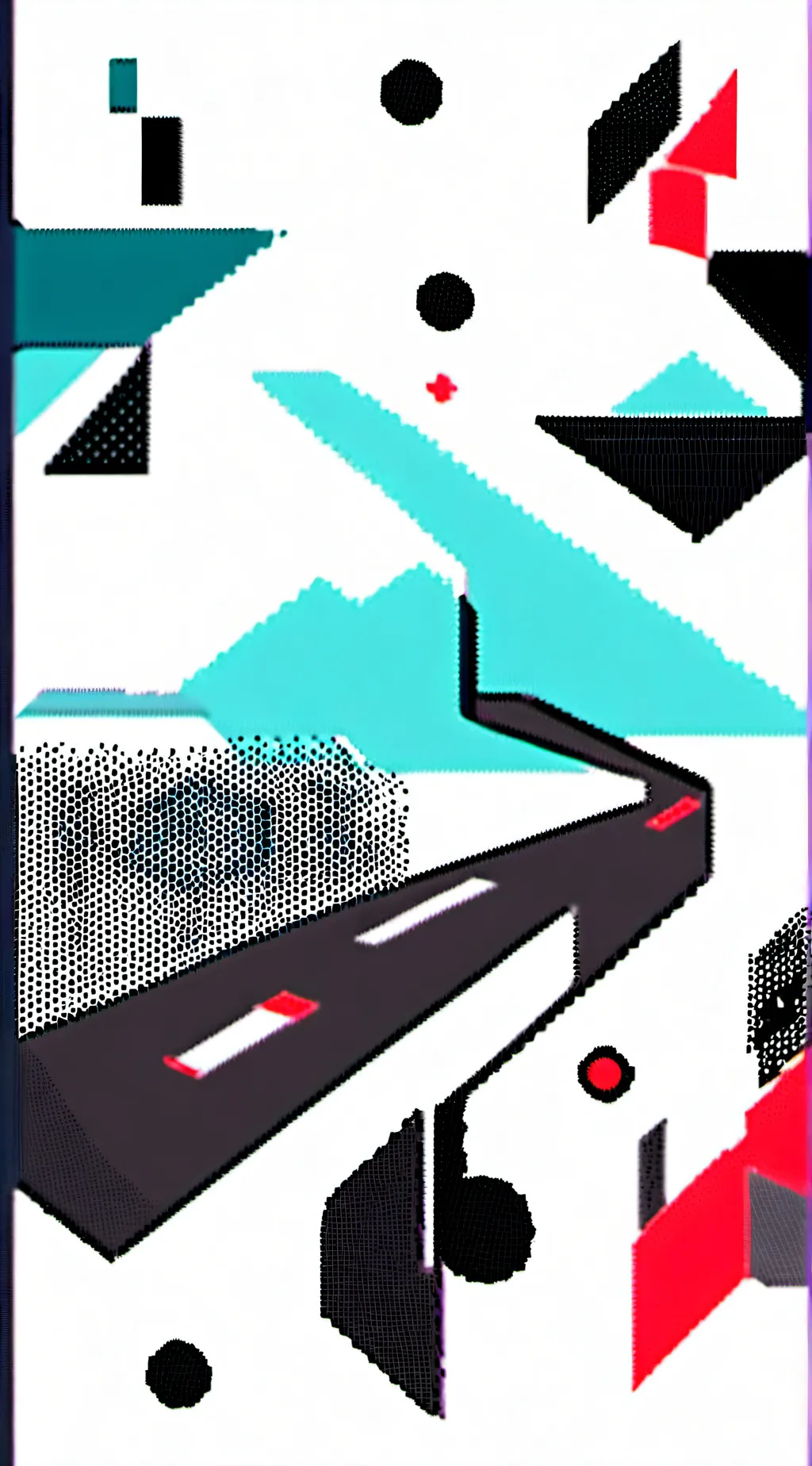 ai character: radiostatic background