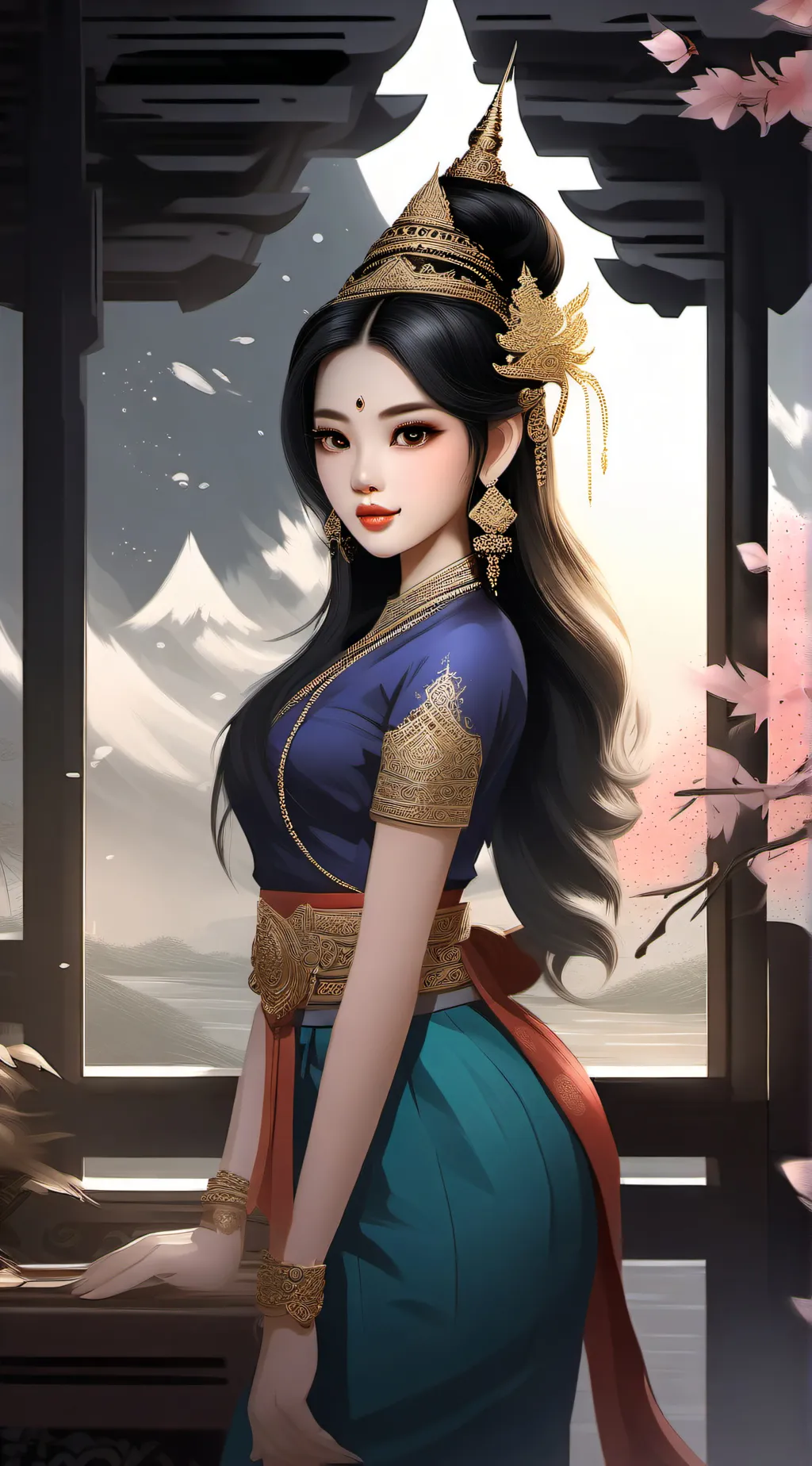 ai character: thai background