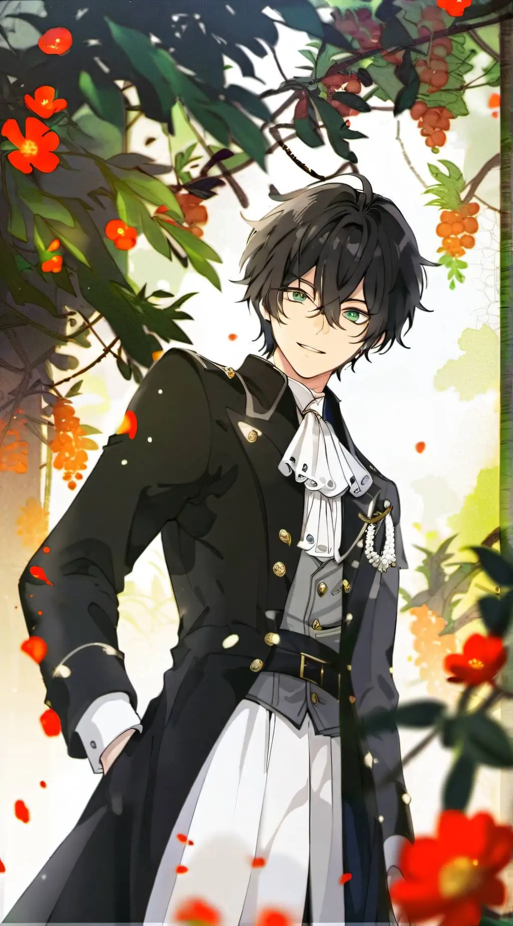 ai character: Akio background