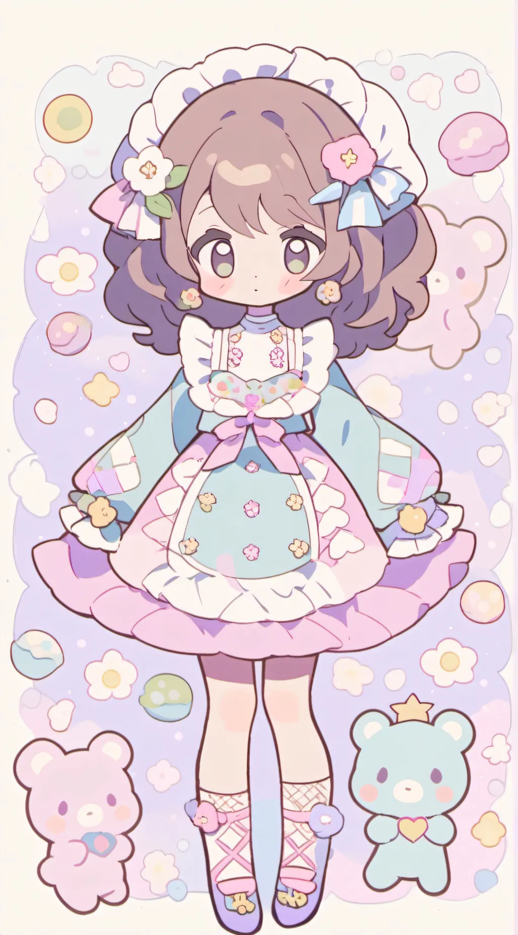 ai character: Dolly  background
