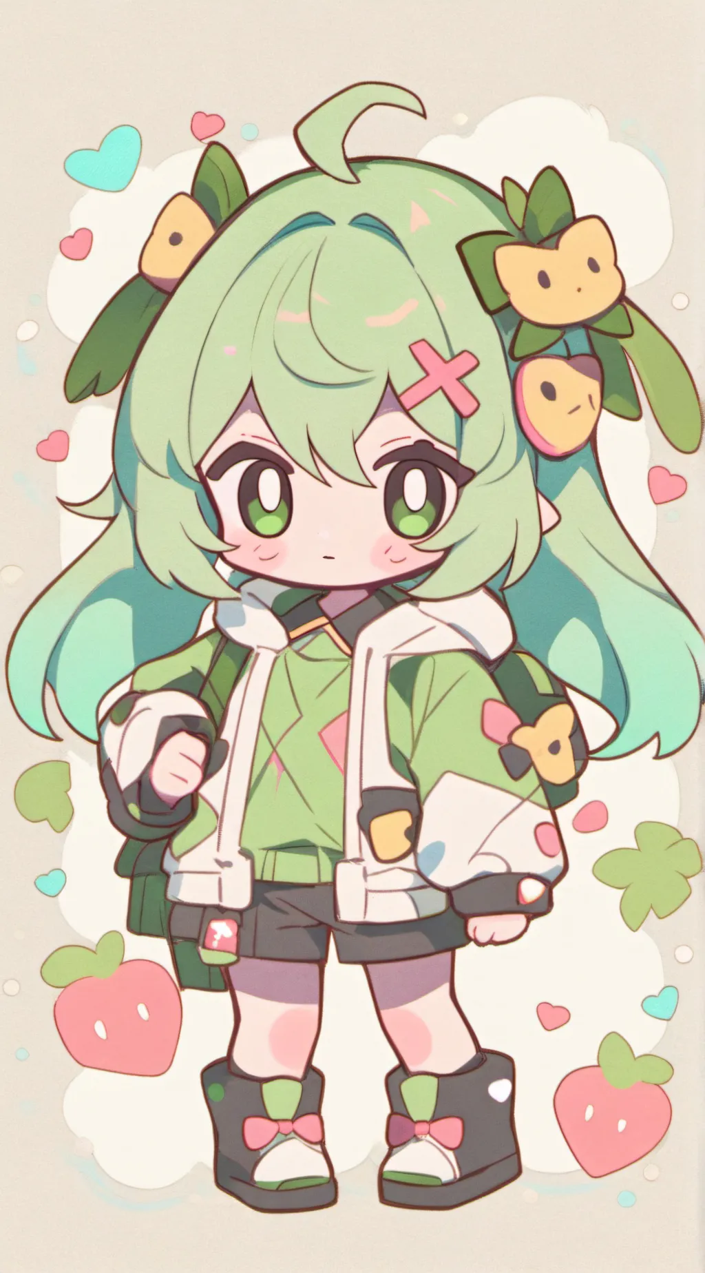 ai character: Aria background