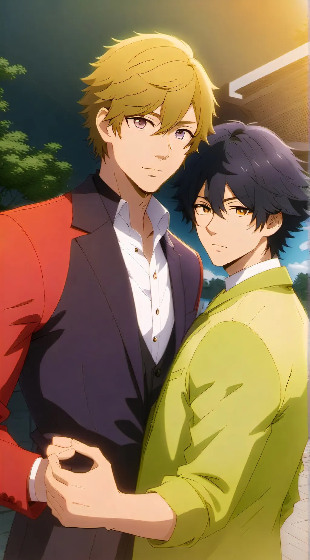 ai character: Kazuki & Rei background