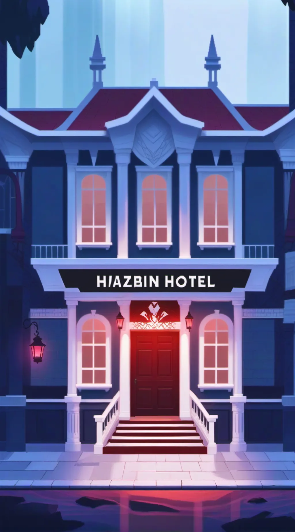 ai character: Hazbin background