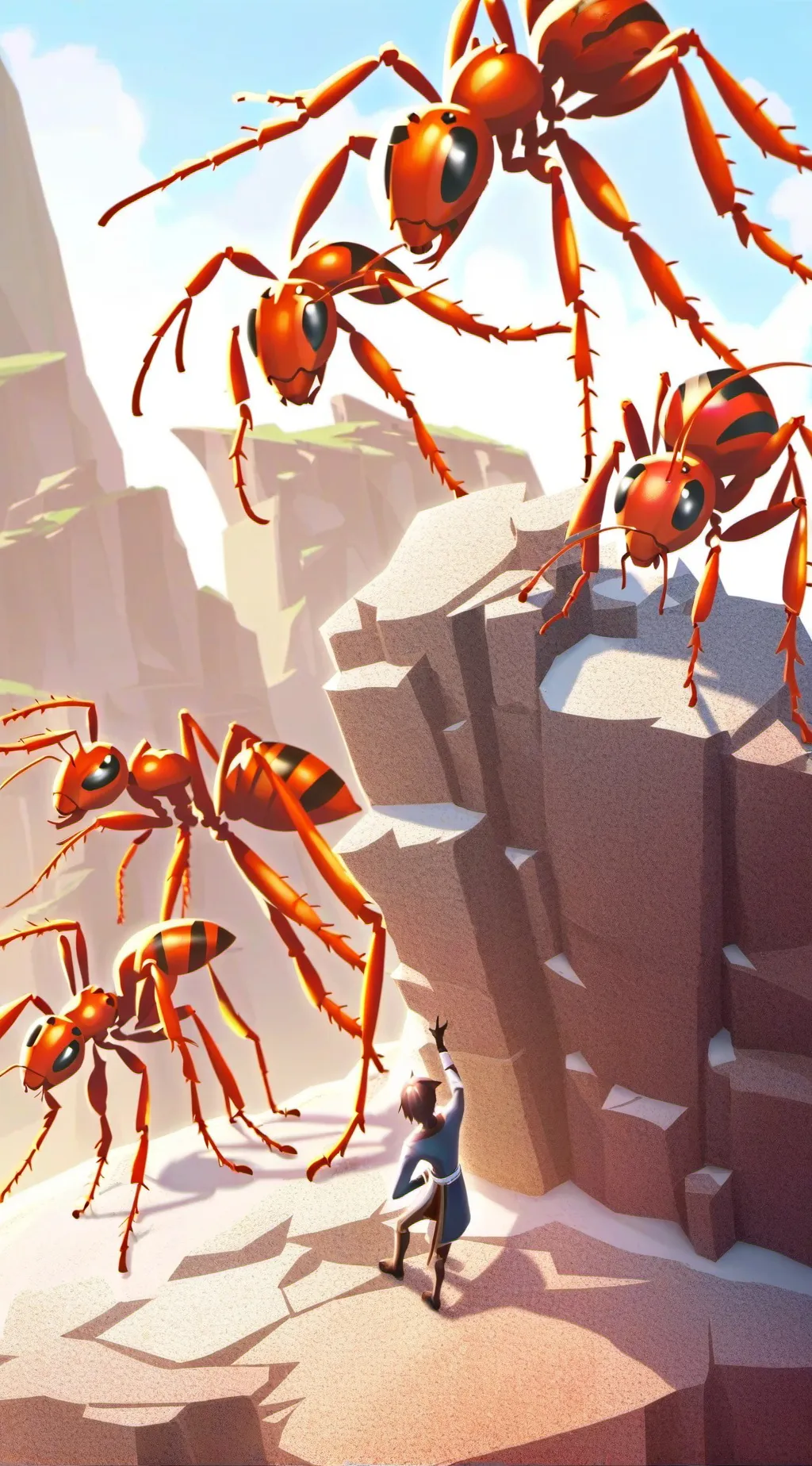 ai character: the ants background