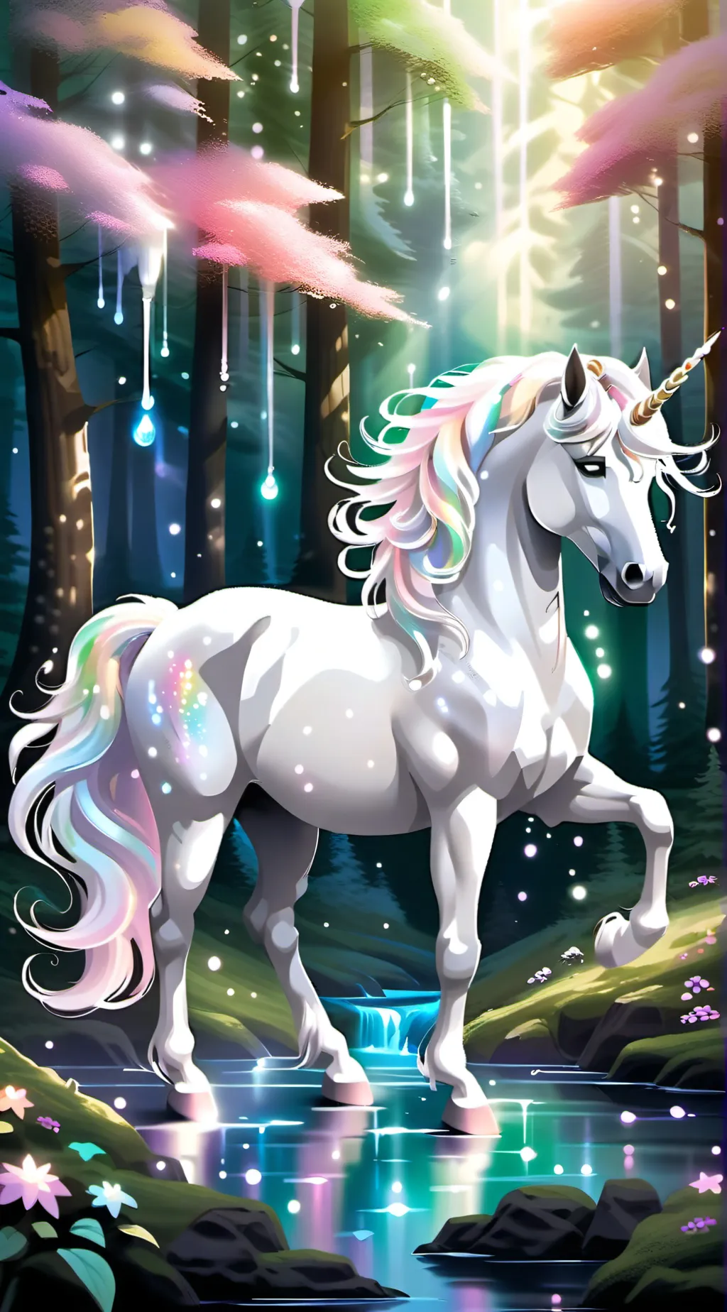ai character: candy  background