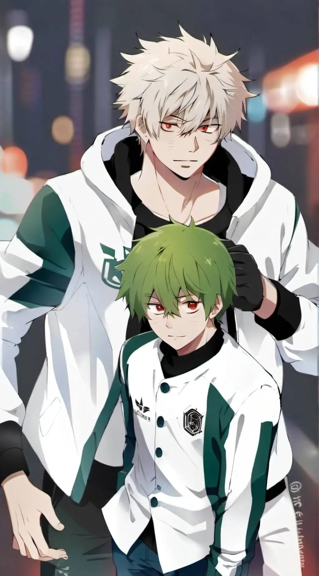 ai character: Bakudeku  background