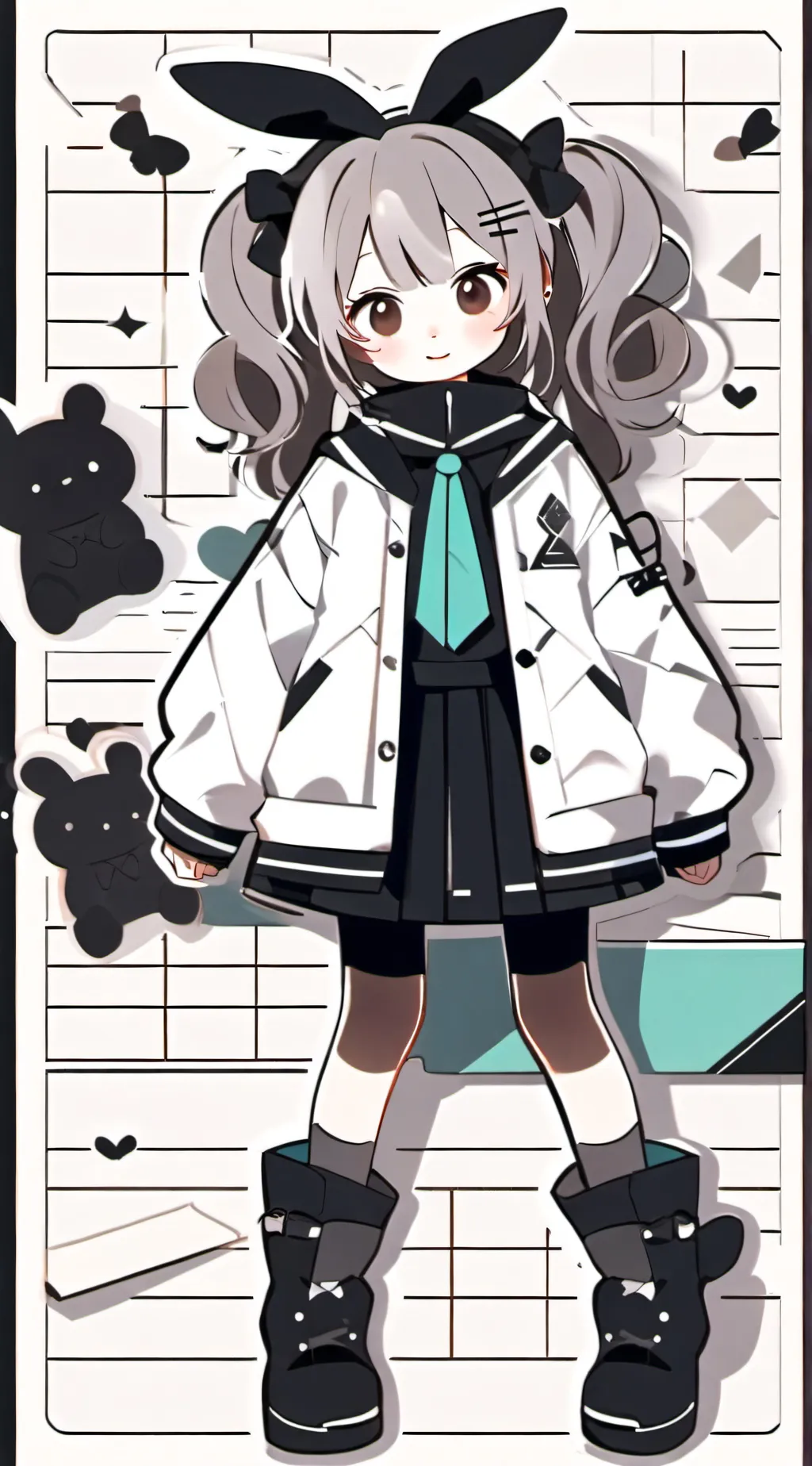 ai character: emily background