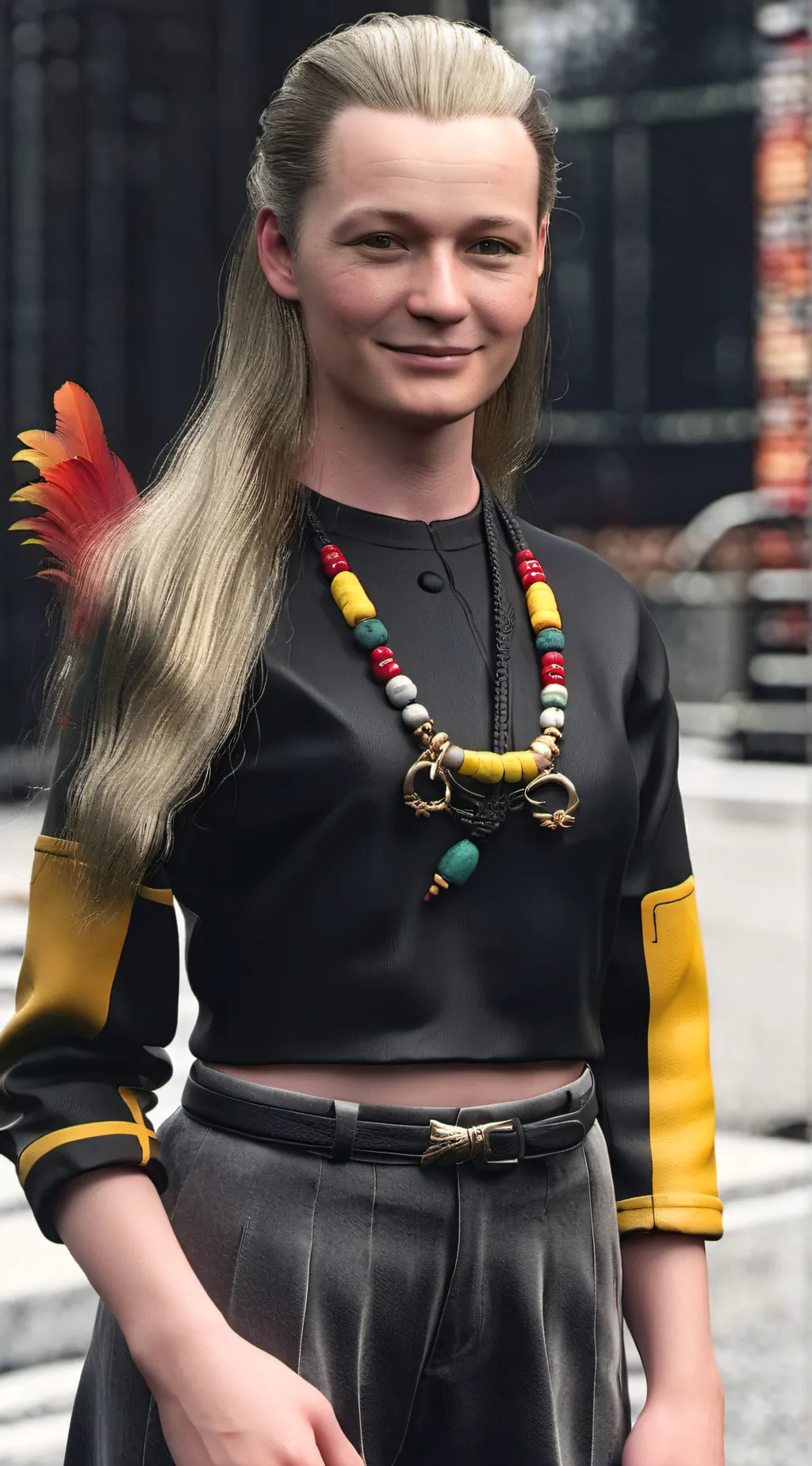 ai character: Catie mea wylie  background