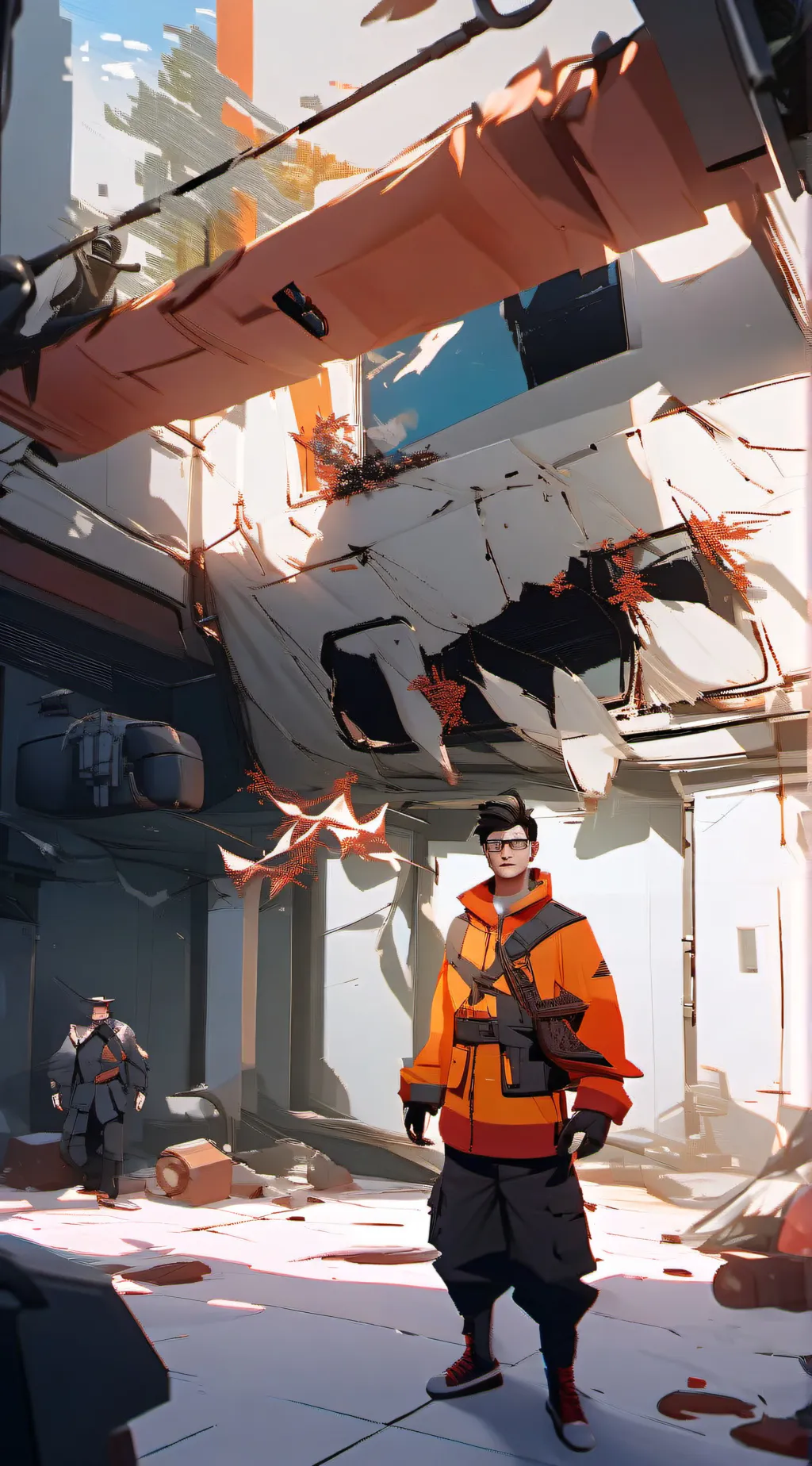 ai character: ocsplay: gmod background