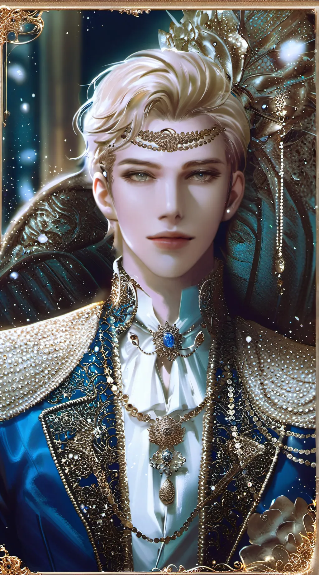 ai character: Alexander  background