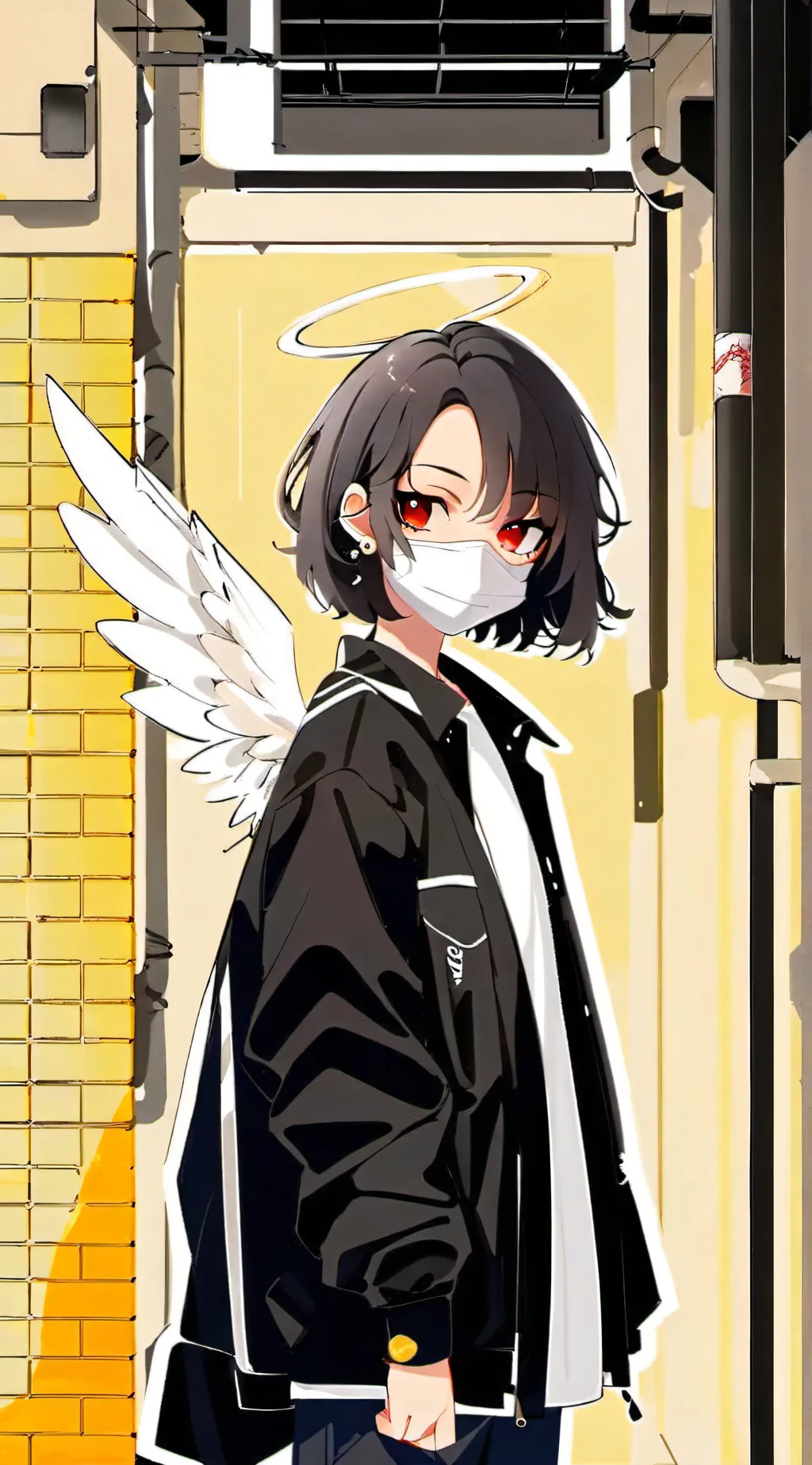 ai character: Sapphire background